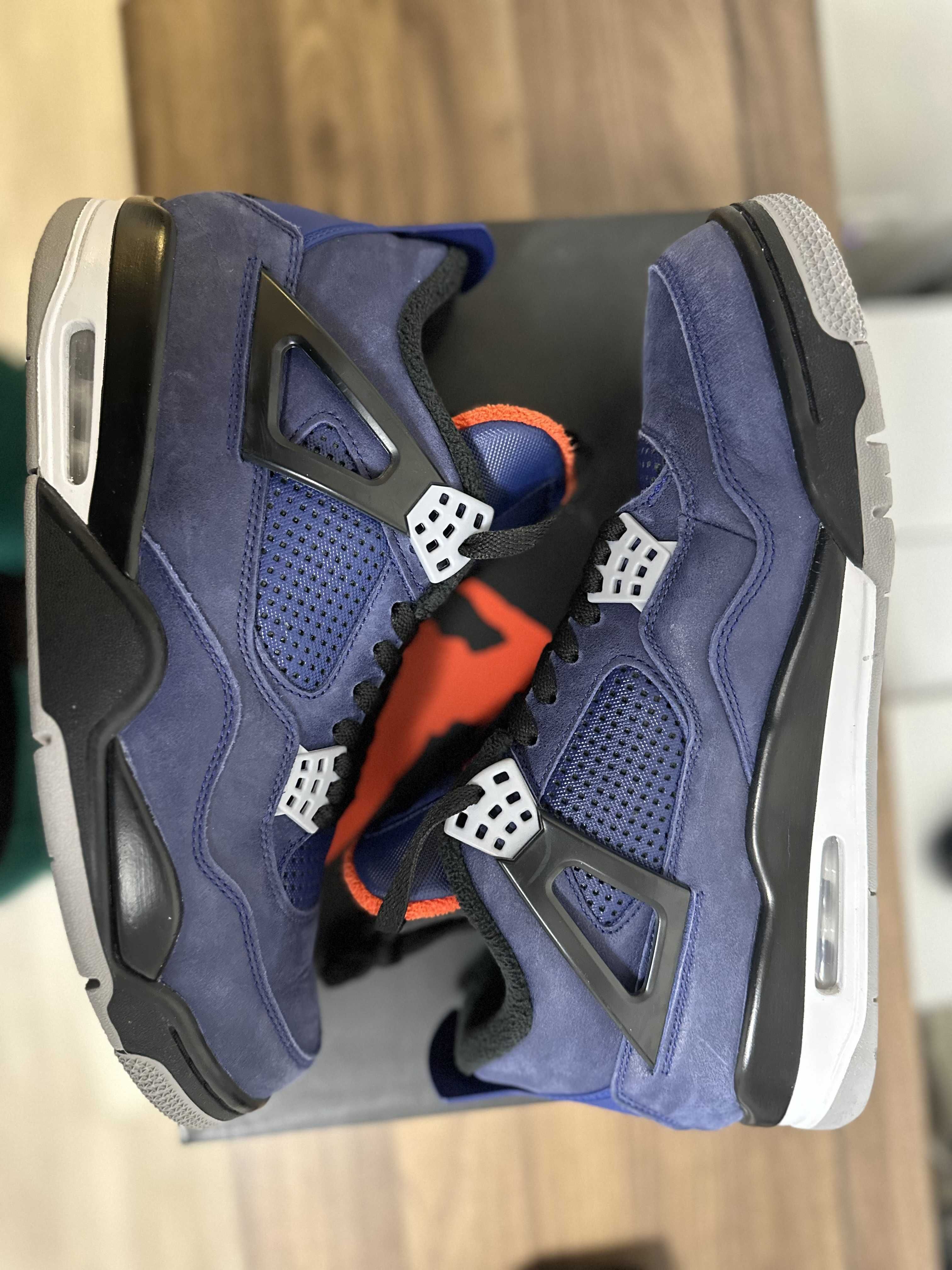 Nike Air Jordan 4 Retro WNTR "Loyal Blue/White/Black"