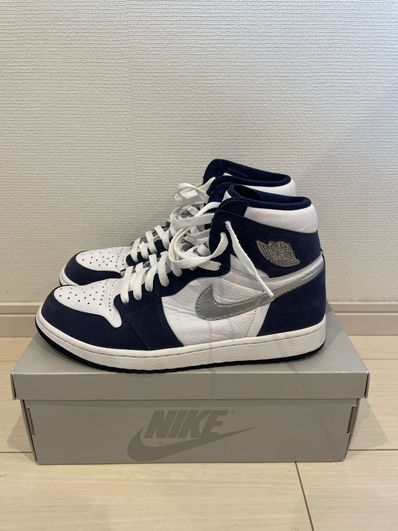 Nike Air Jordan 1 High OG CO.JP "White/Midnight Navy" (2020)(ブリーフケースなし)