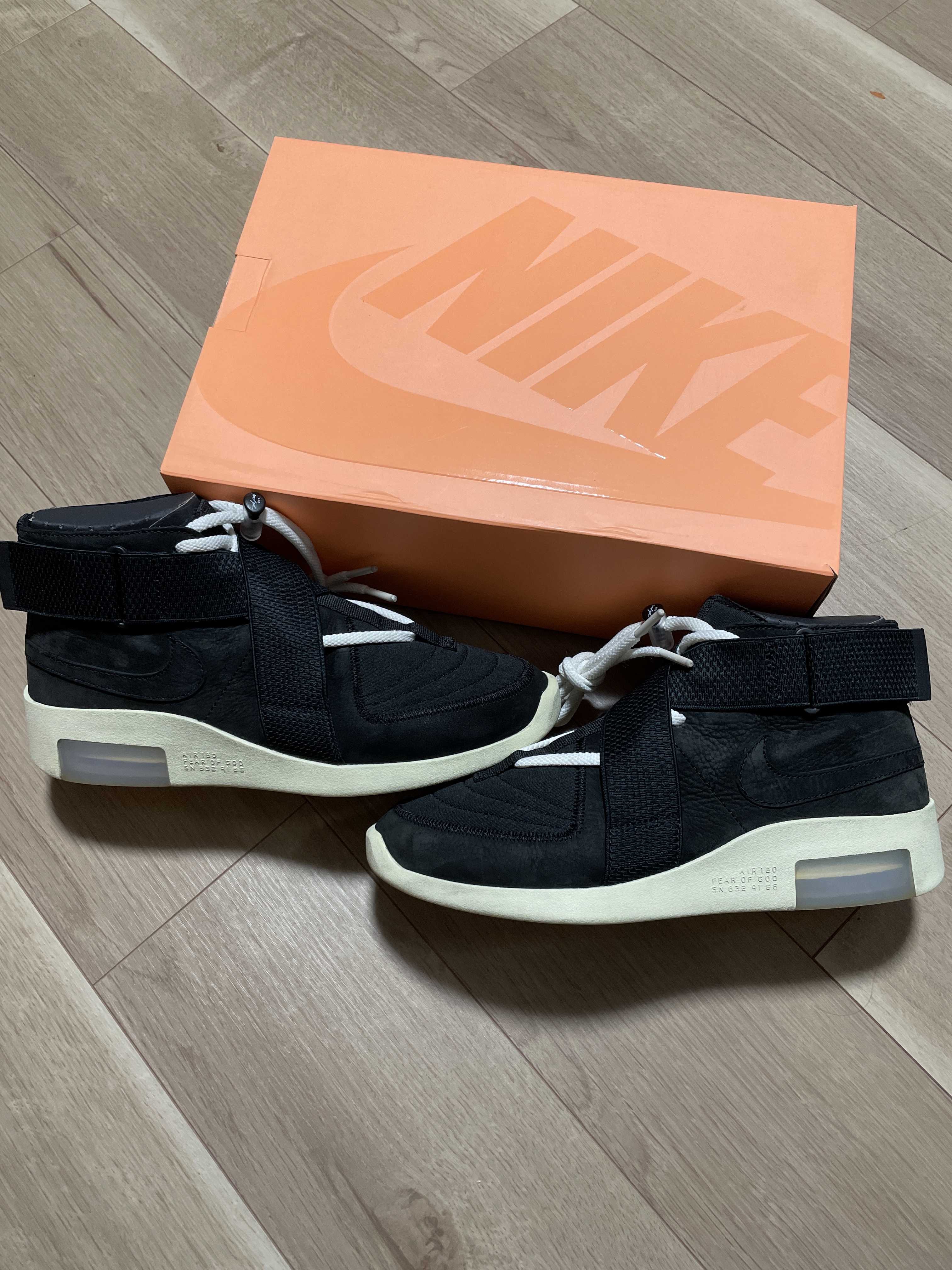 FEAR OF GOD × Nike Air Fear Of God Raid "Black"