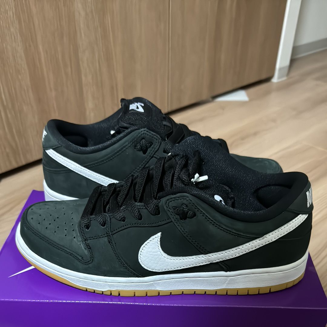 Nike SB Dunk Low Pro "Black/WhiteBlack-Gum Light Brown"