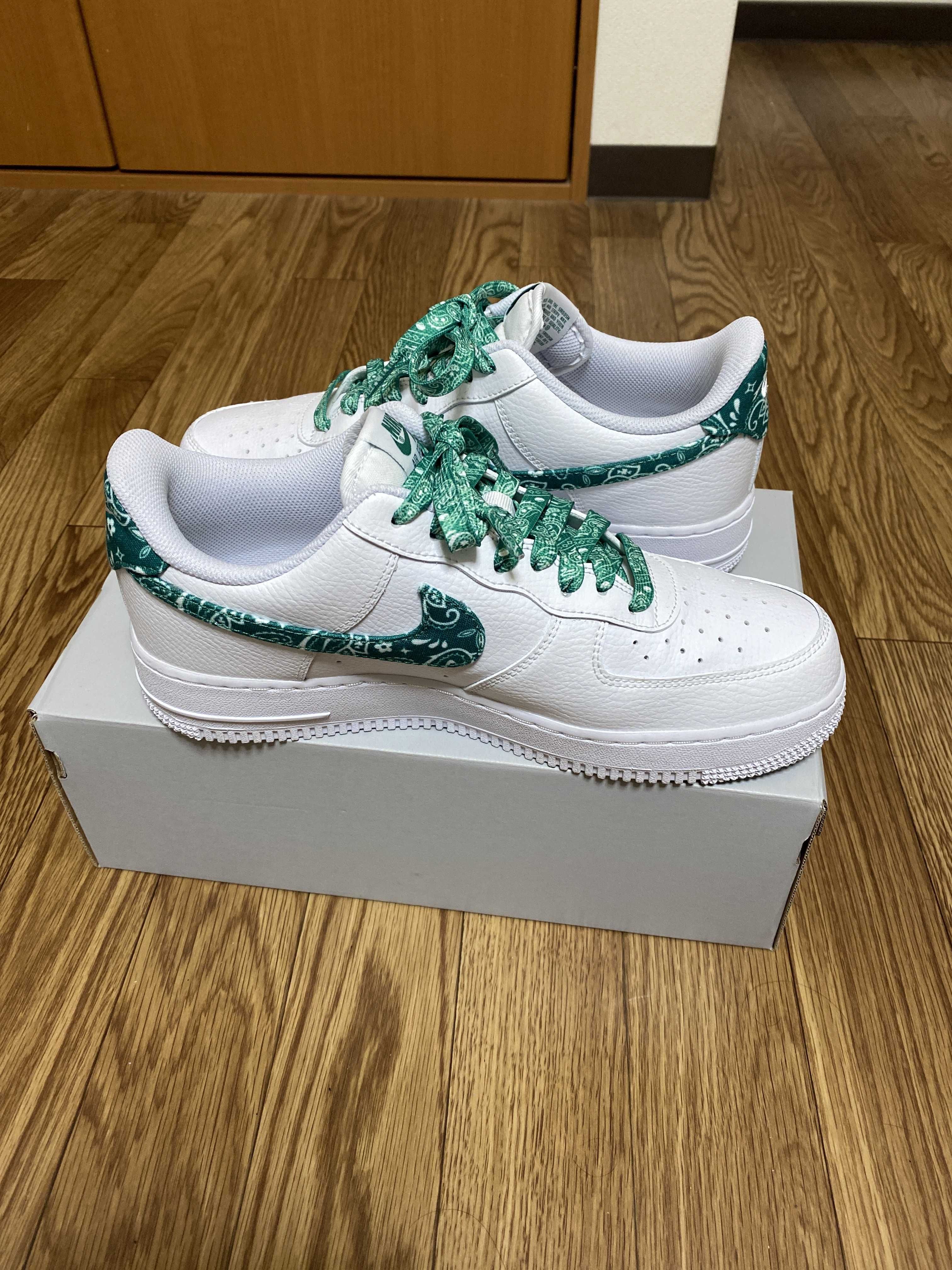 Nike Women's Air Force 1 Low '07 Essential "Green Paisley"