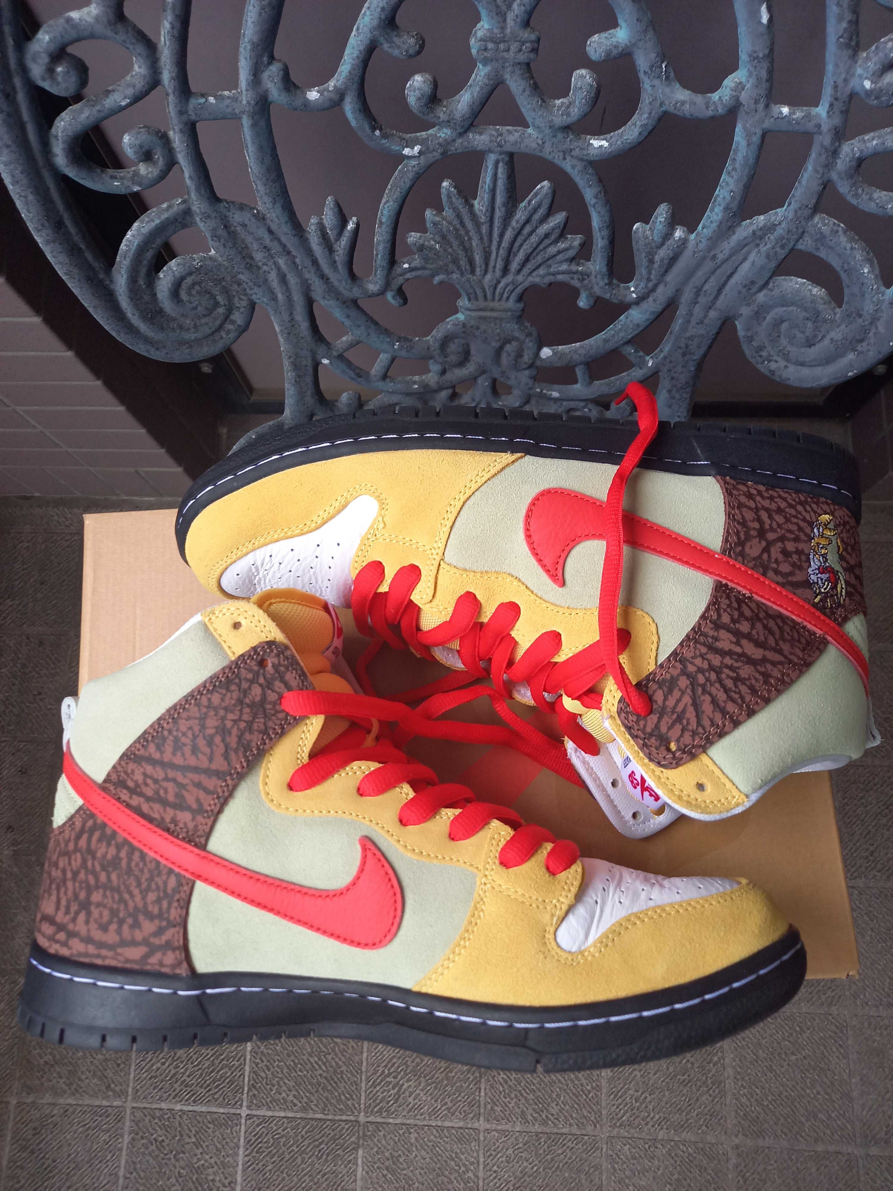 Color Skates x Nike SB Dunk High "Kebab And Destroy"