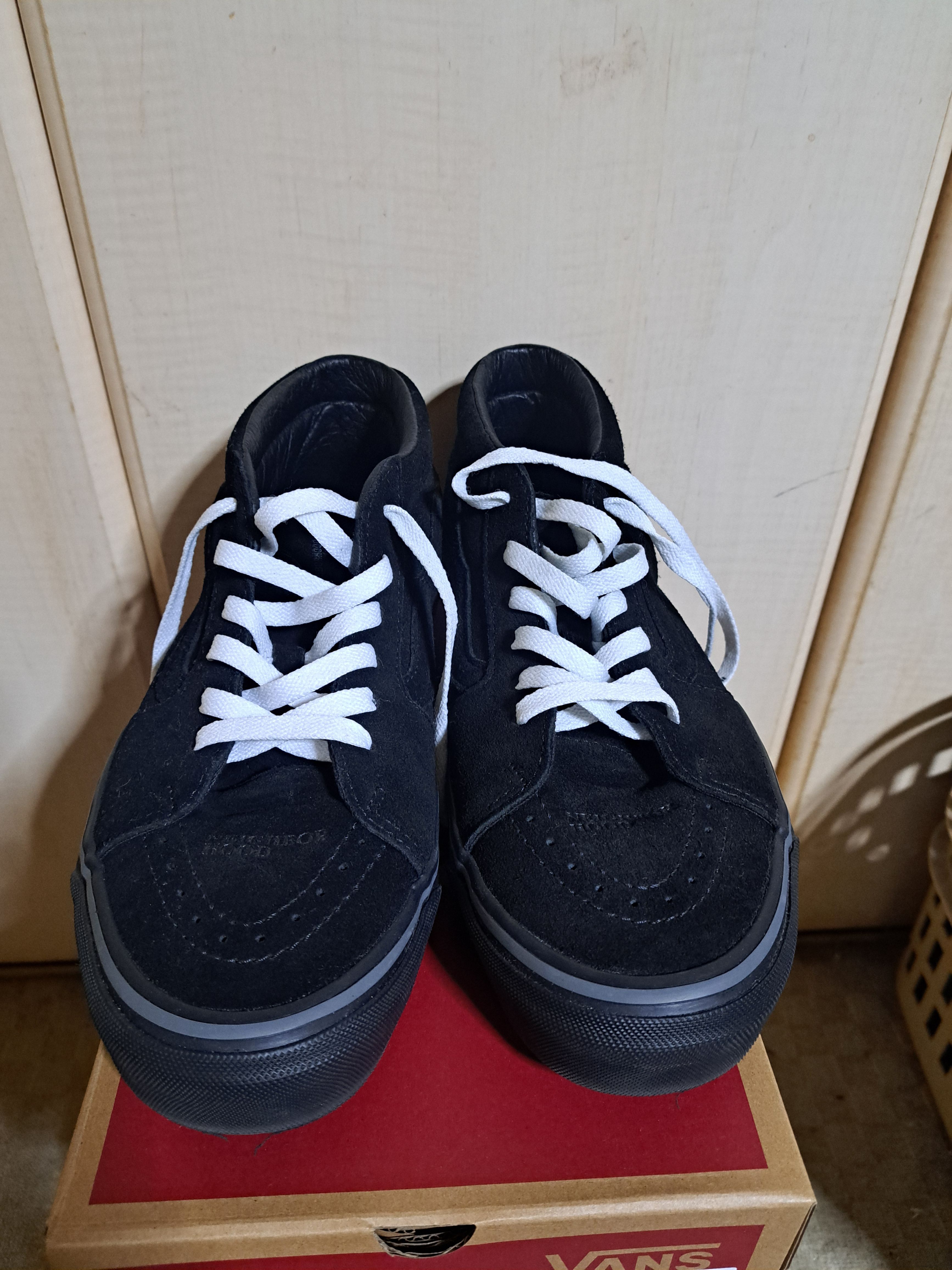 NEIGHBORHOOD × Vans Sk8-Mid 83 DX "Black"