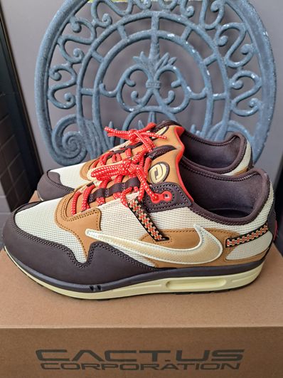 Travis Scott × Nike Air Max 1 "CACT.US Brown"