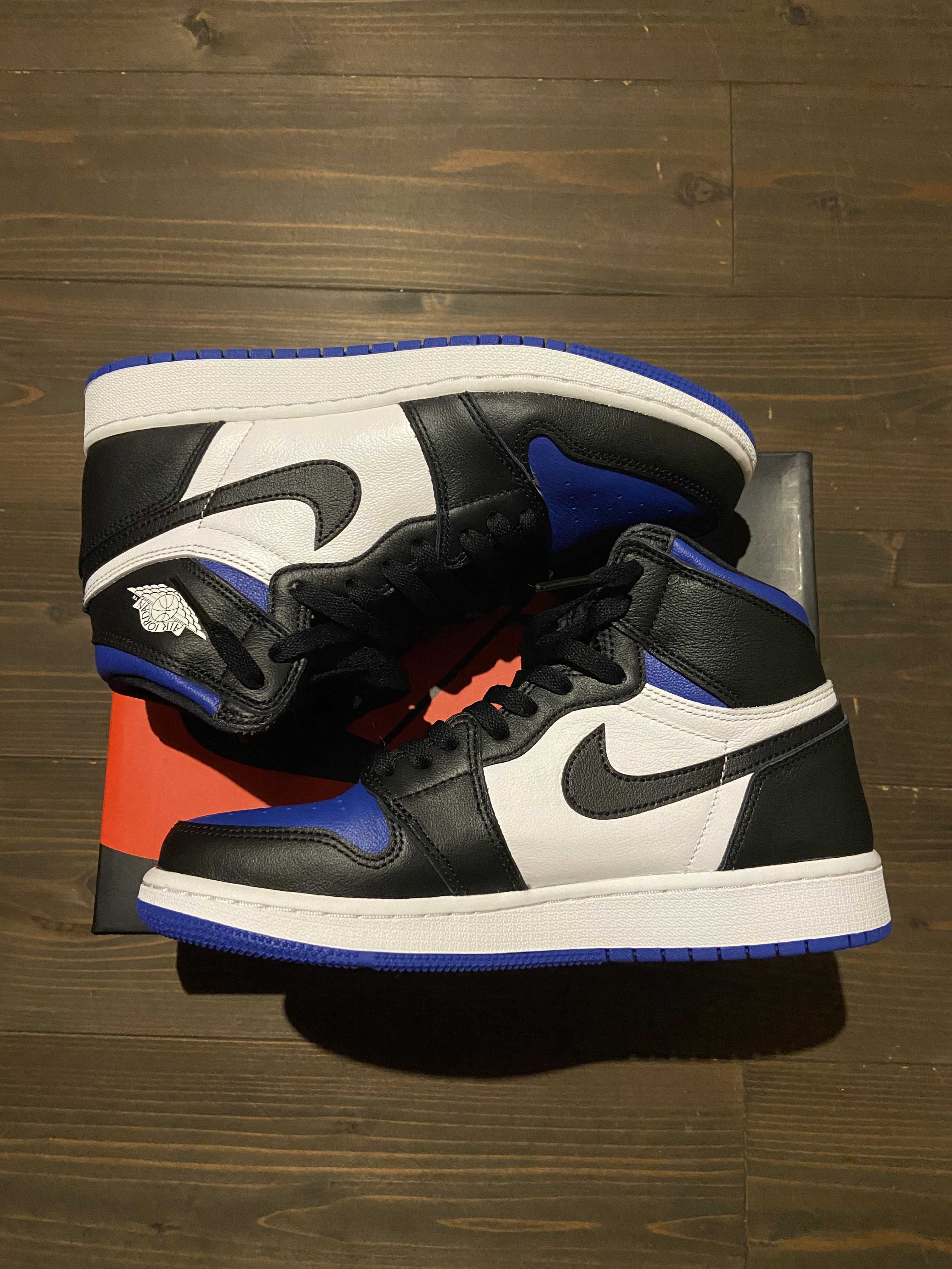 Nike GS Air Jordan 1 High "Royal Toe" (2020)