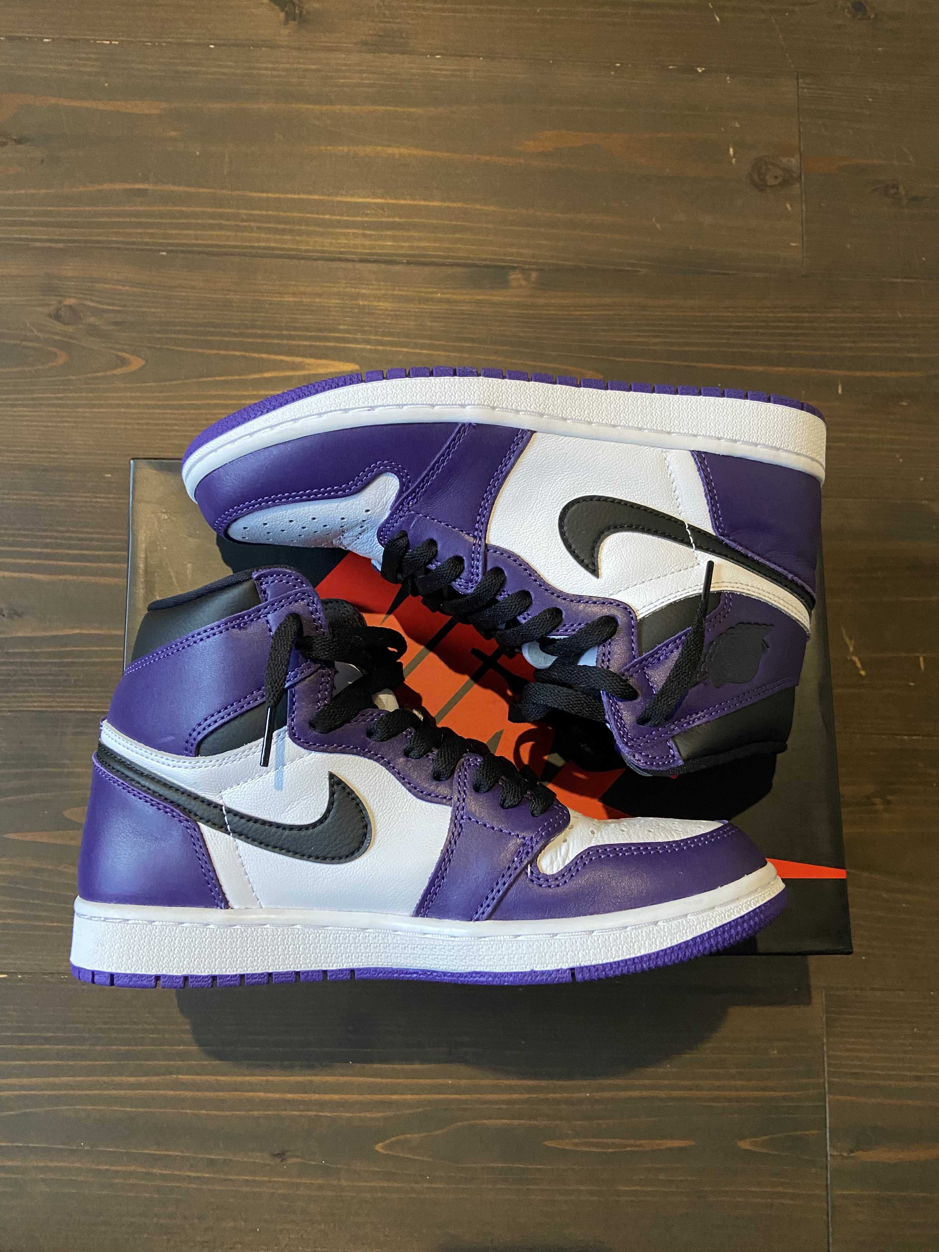 Nike Air Jordan 1 Retro High OG "Court Purple White/Black" (2020)   