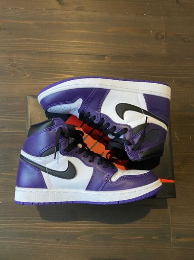 Nike Air Jordan 1 Retro High OG "Court Purple White/Black" (2020)
