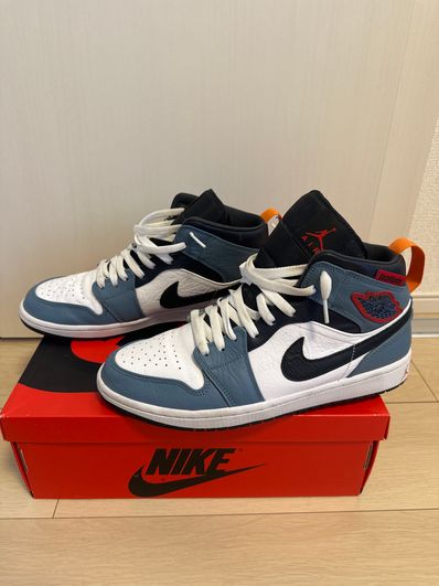 FACETASM × Nike Air Jordan 1 Mid "White/Navy"
