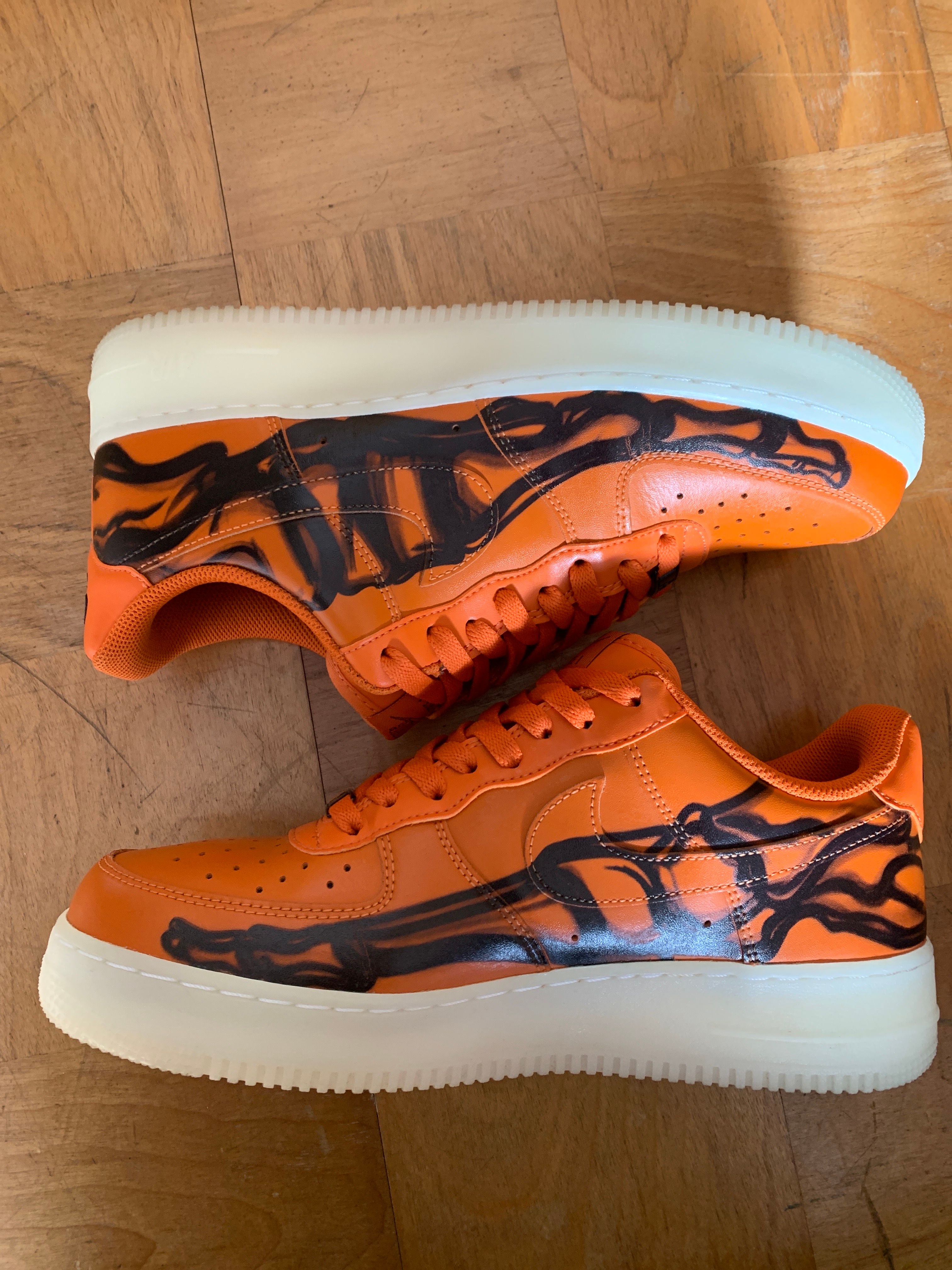 Nike Air Force 1 Low "Orange Skelton"