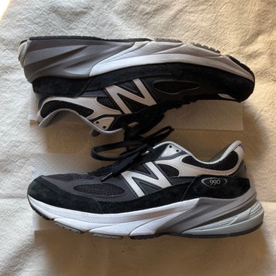 New Balance 990V6 "Black" (Heel NB Logo)