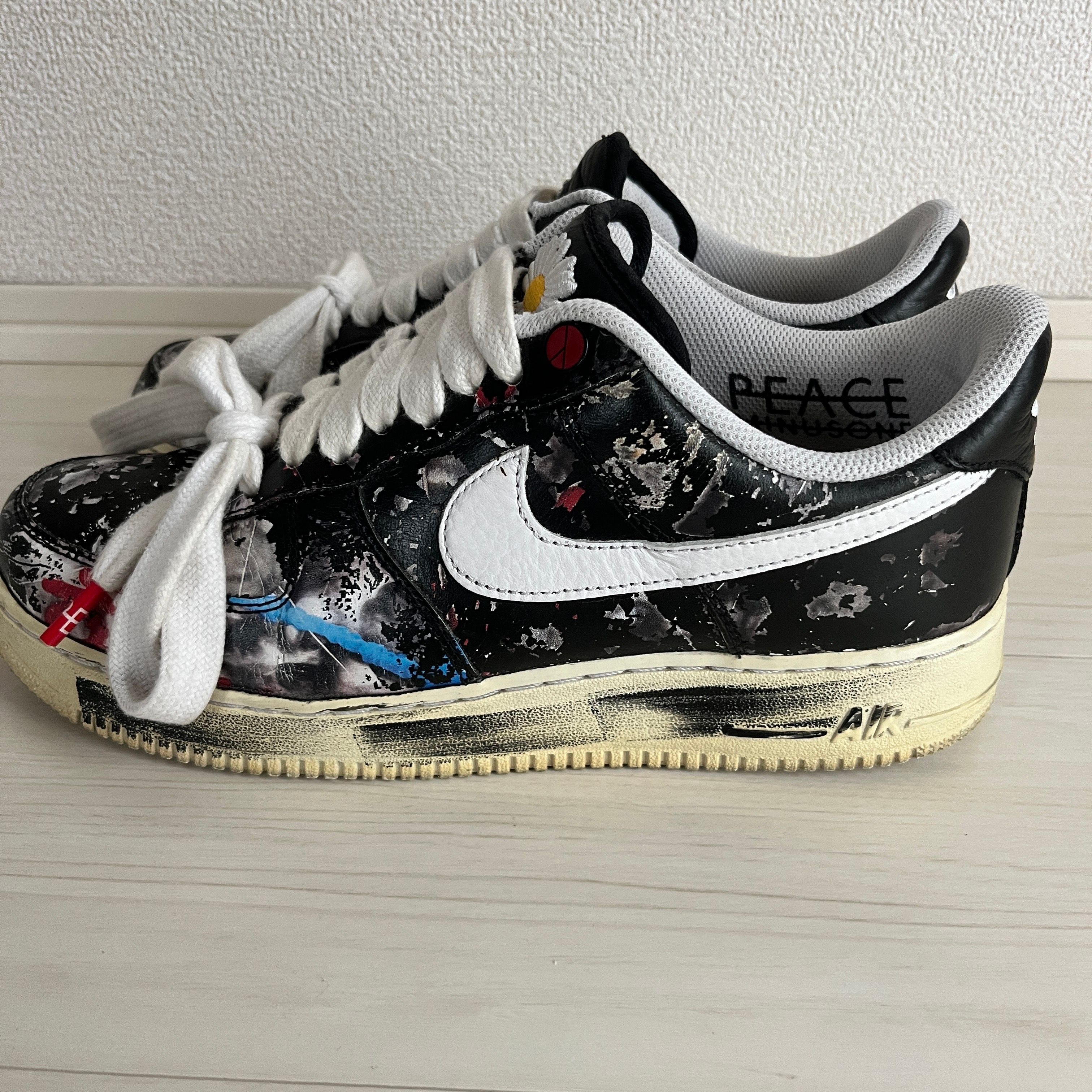PEACEMINUSONE × Nike Air Force 1 Low Para Noise "Black" / G-DRAGON
