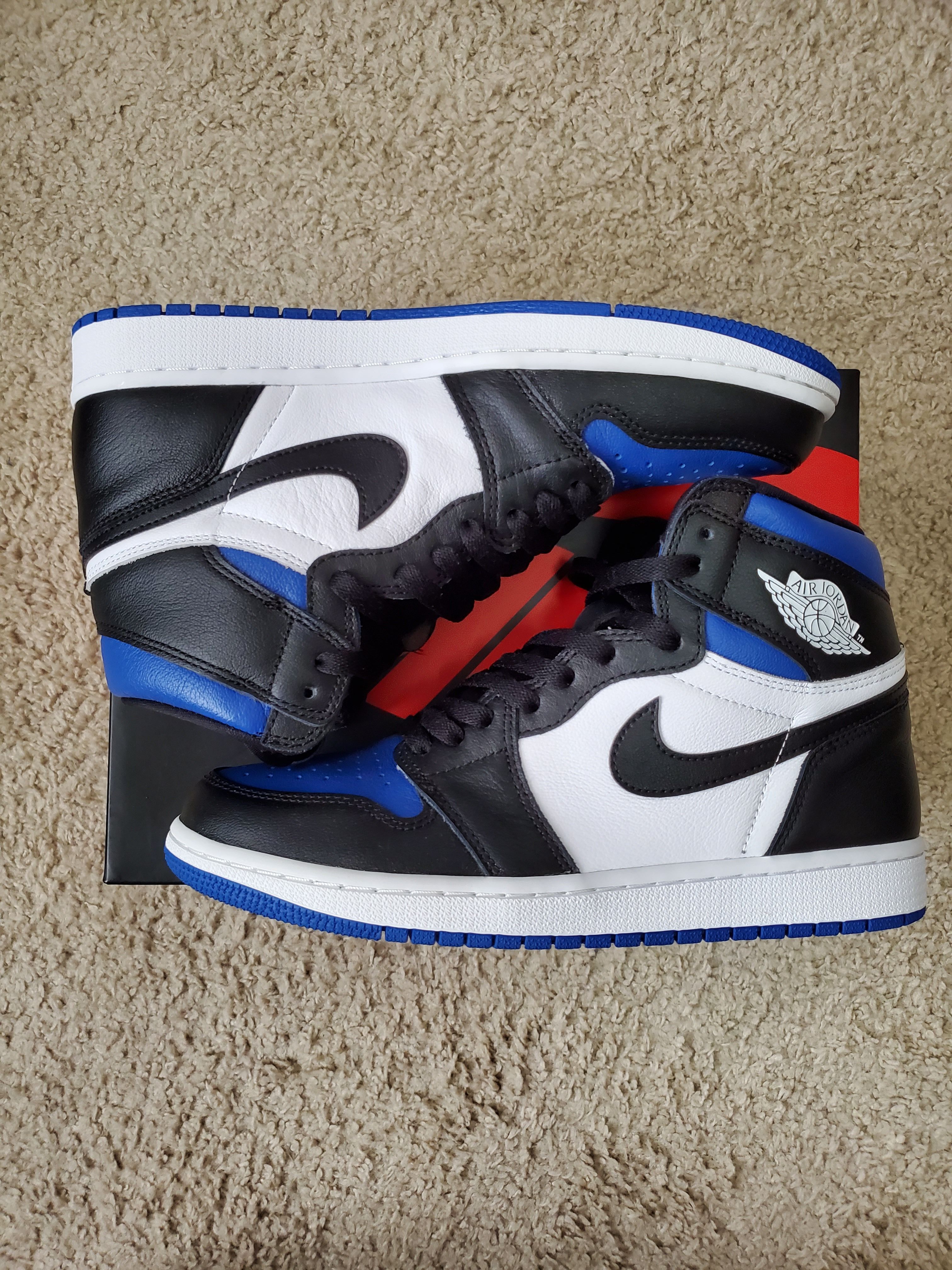 Nike Air Jordan 1 Retro High OG "Royal Toe" (2020)
