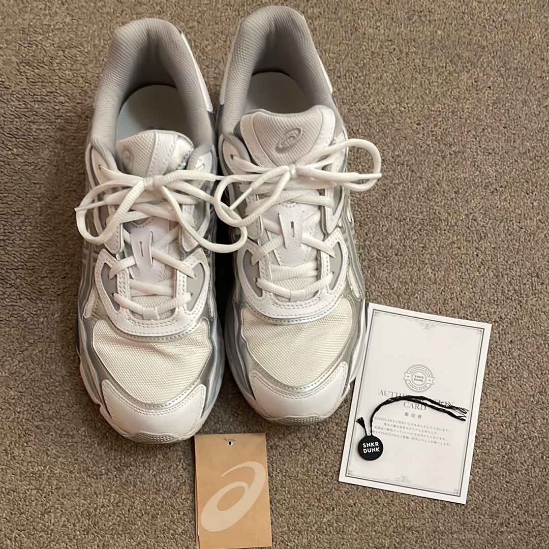 Asics Gel-NYC "White/Oyster Grey"