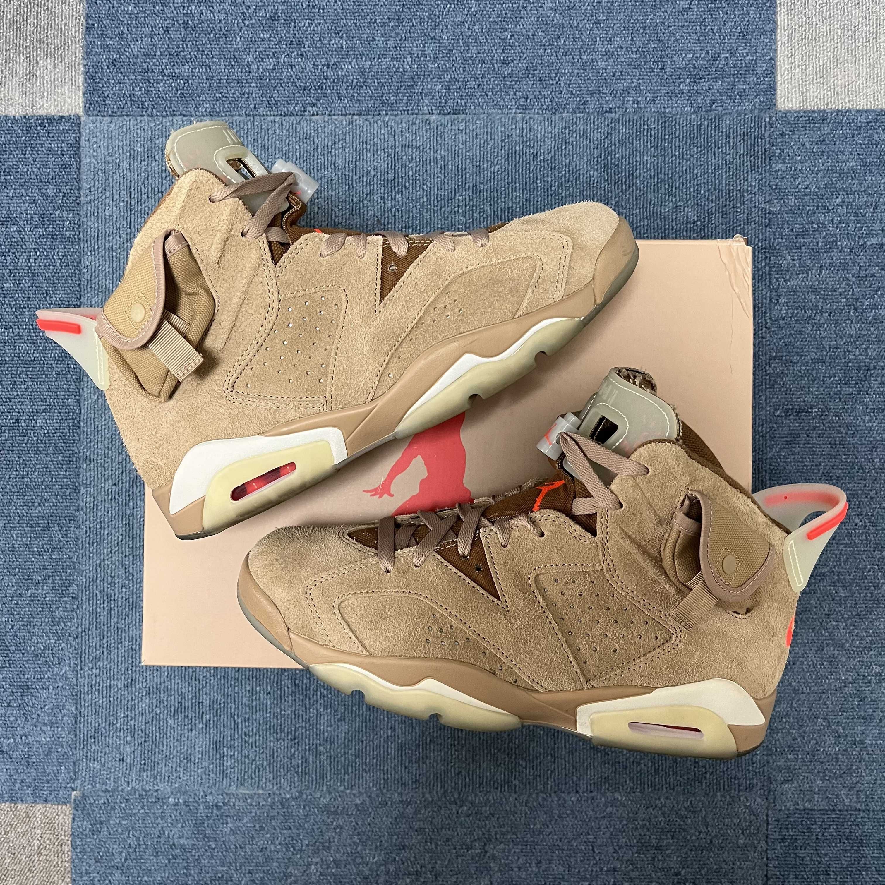 Travis Scott × Nike Air Jordan 6 "British Khaki"