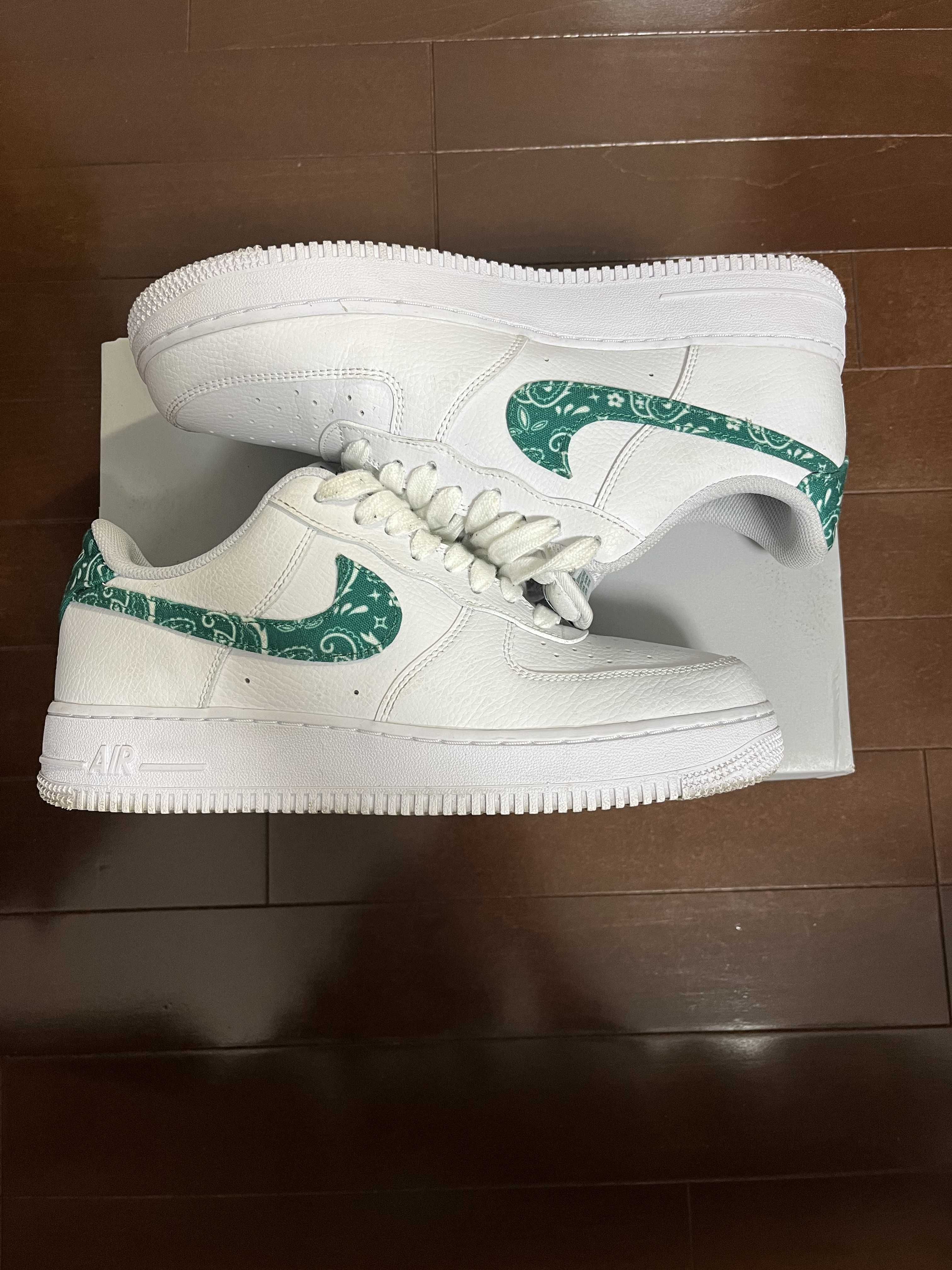 Nike Women's Air Force 1 Low '07 Essential "Green Paisley"