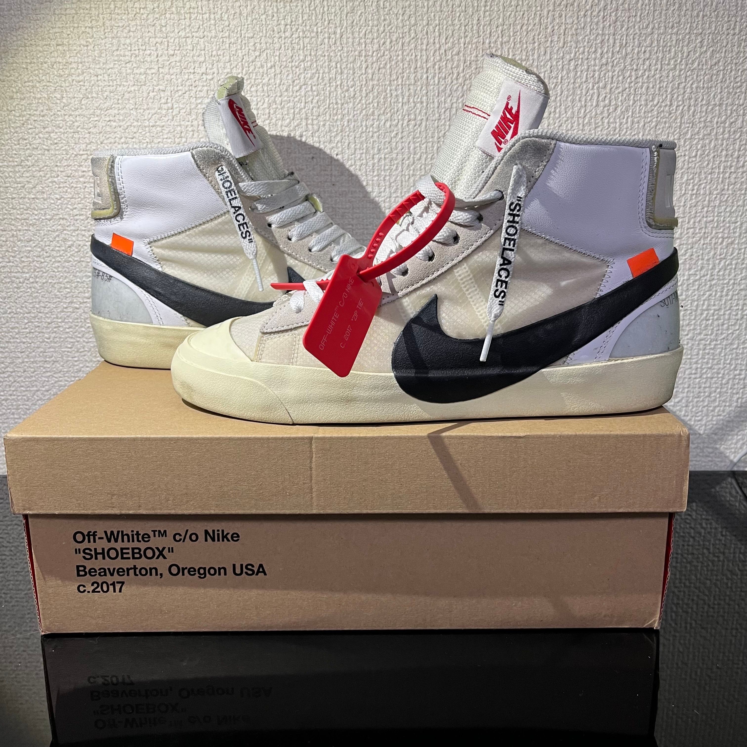 Off-White × Nike The Ten Blazer Mid "White"