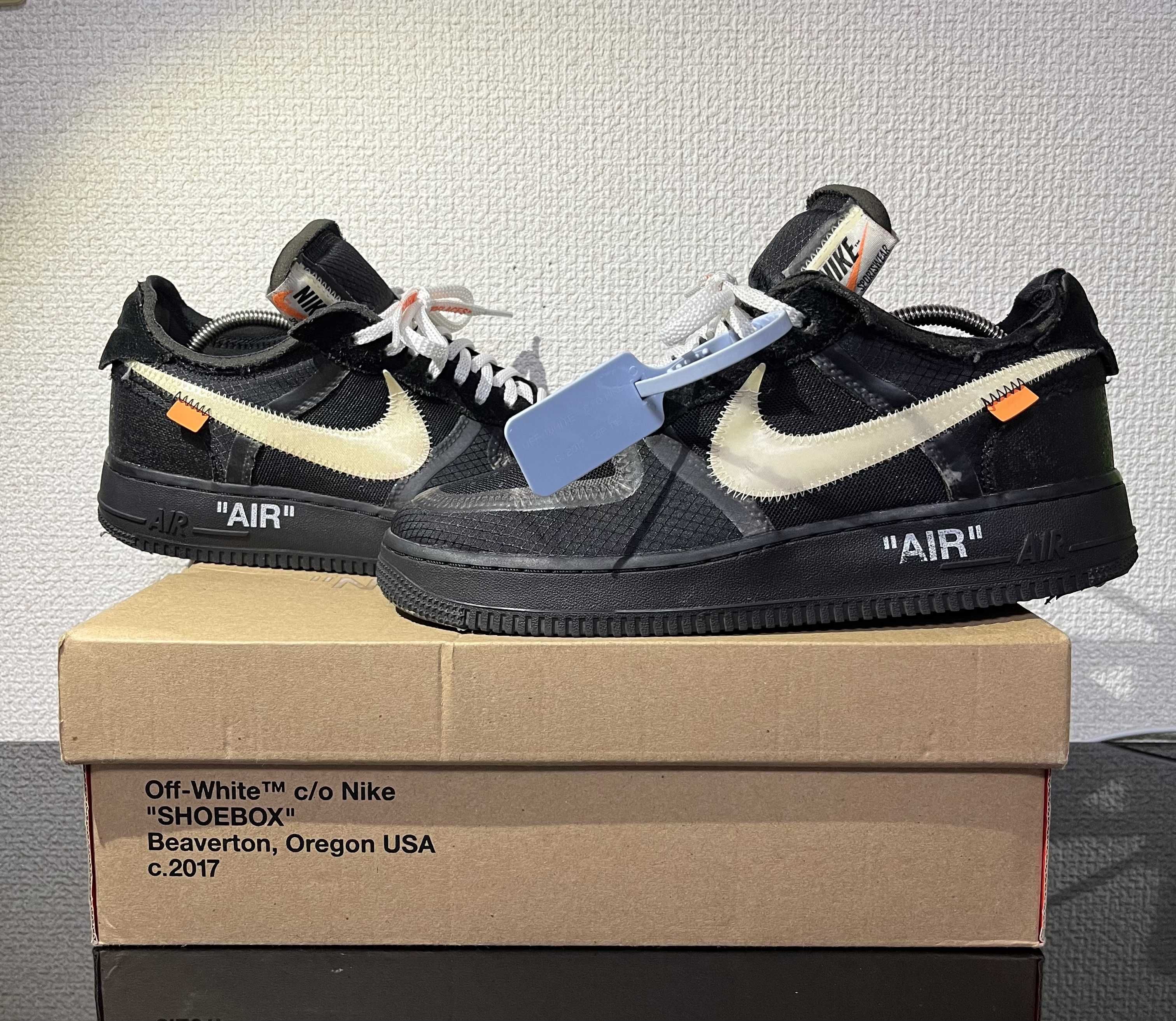 Off-White × Nike Air Force 1 Low "Black"