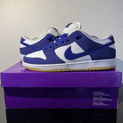Nike SB Dunk Low "Los Angeles Dodgers/Deep Royal Blue"