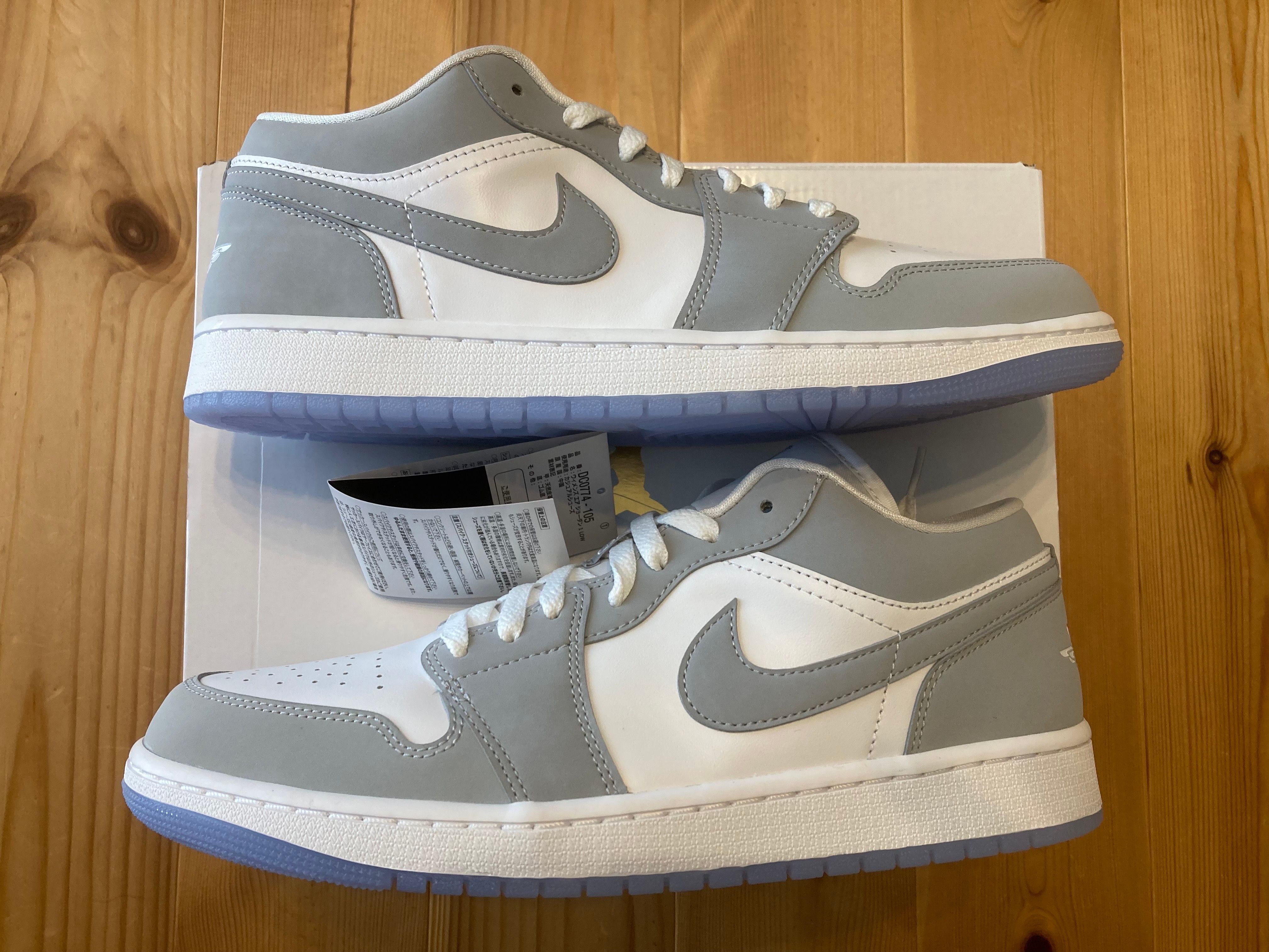 Nike Women's Air Jordan 1 Low "Wolf Grey"