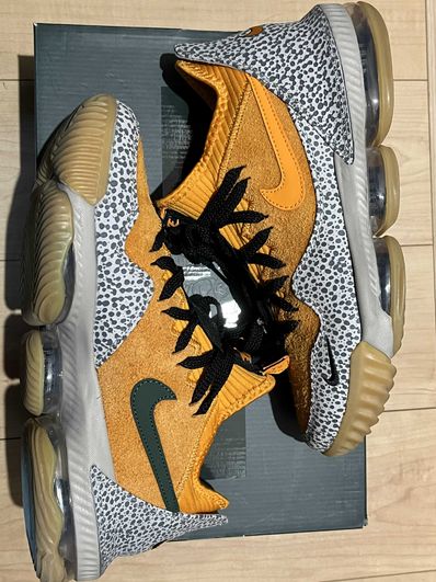 atmos × Nike LeBron 16 Low "Safari" (CD9471-800/CI3358-800)