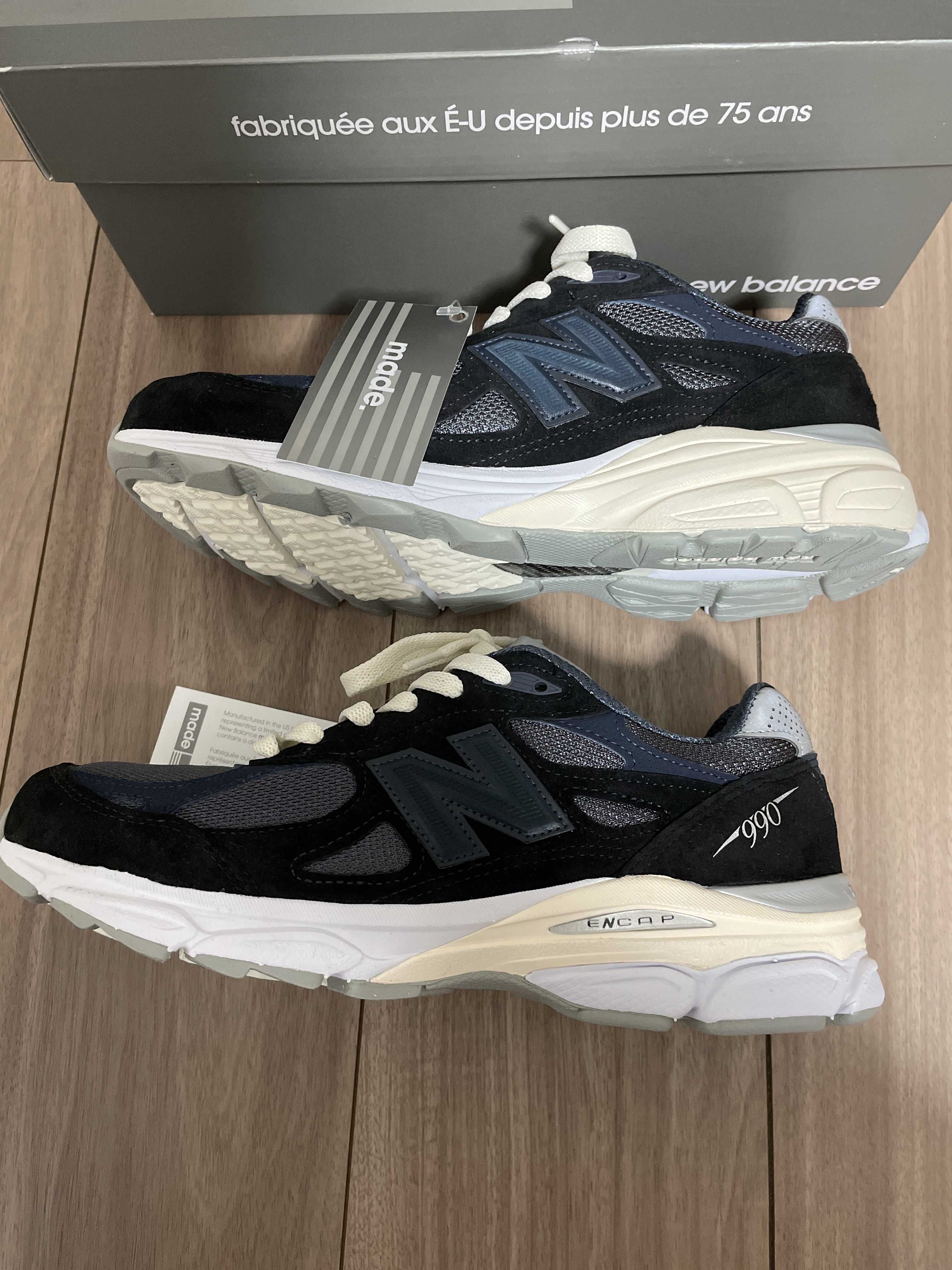 KITH Ronnie Fieg × New Balance 990V3 "Genesis/Navy"