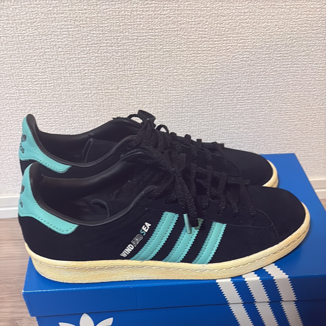 ウィンダンシー × アトモス × アディダス キャンパス 80 "ブラック"