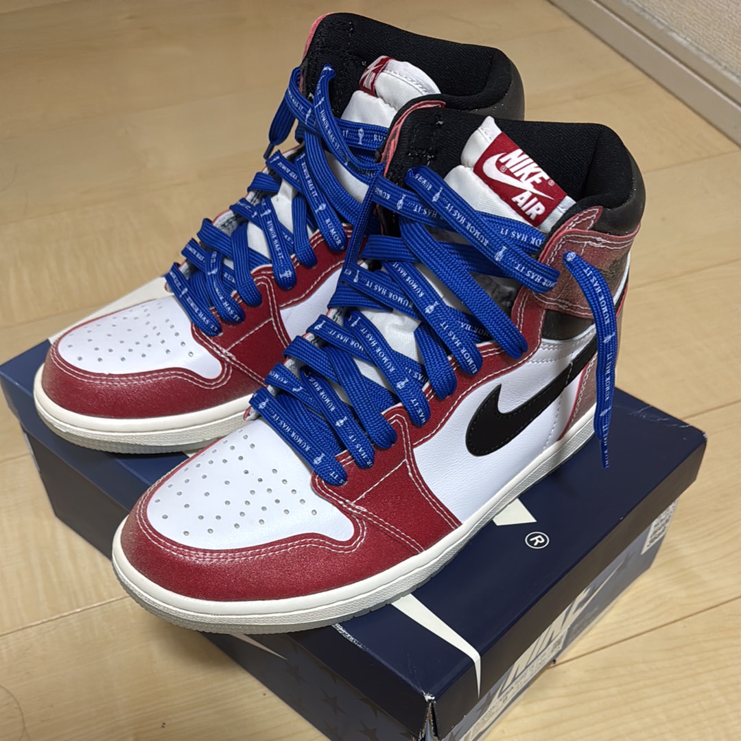 Trophy Room × Nike Air Jordan 1 Retro High "Chicago" (Friends and Family) (Blue Laces)