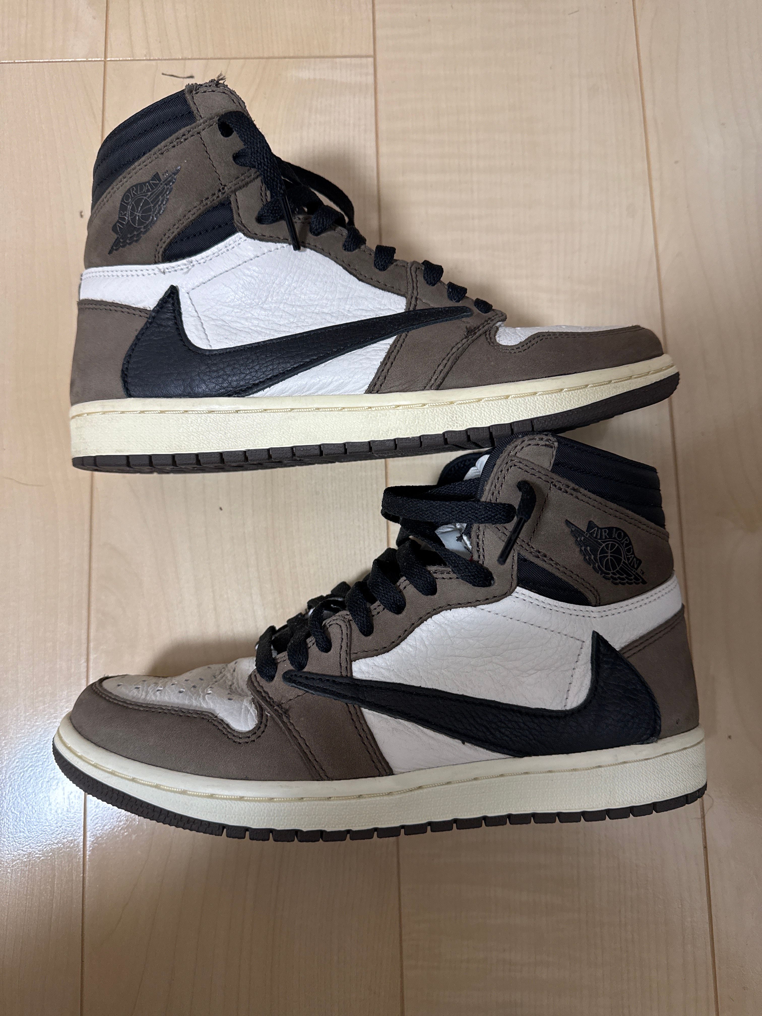 Travis Scott × Nike Air Jordan 1 Retro High OG TS SP "Sail/Dark Mocha"
