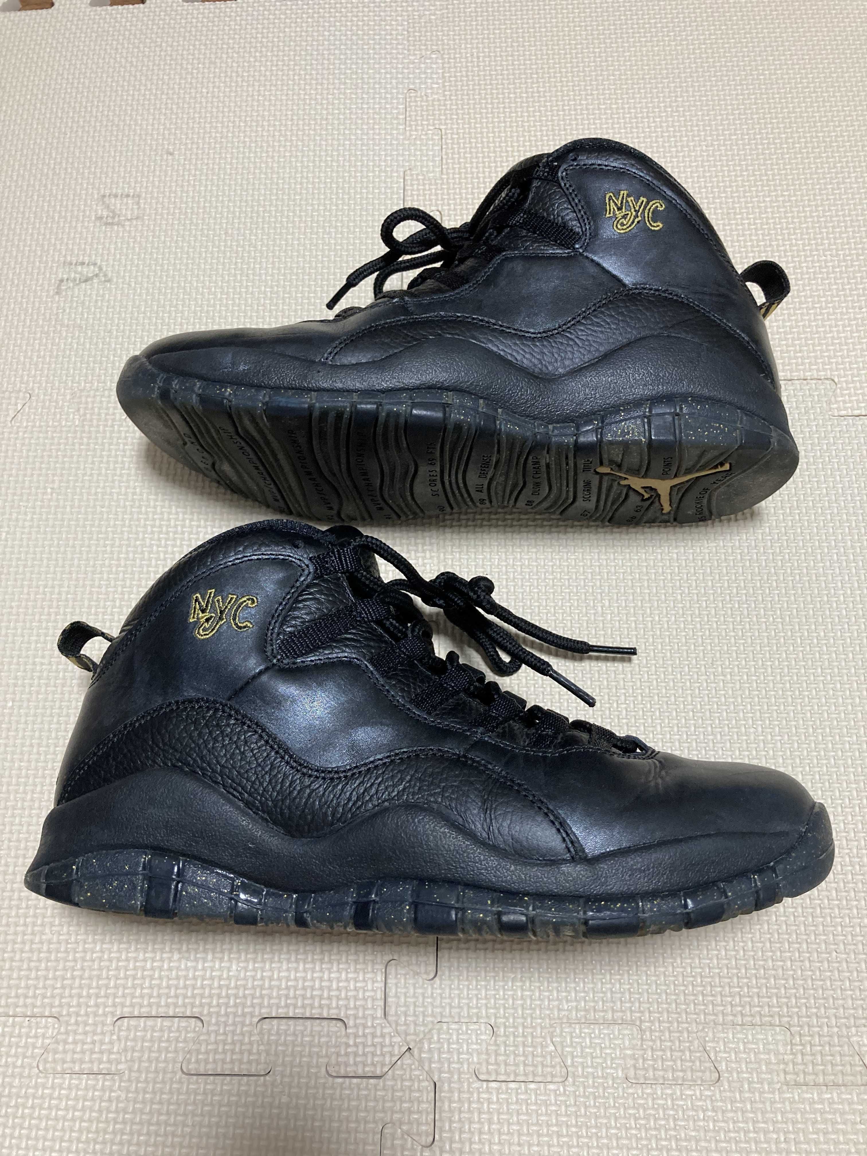 NIKE AIR JORDAN 10 RETRO "BLACK"