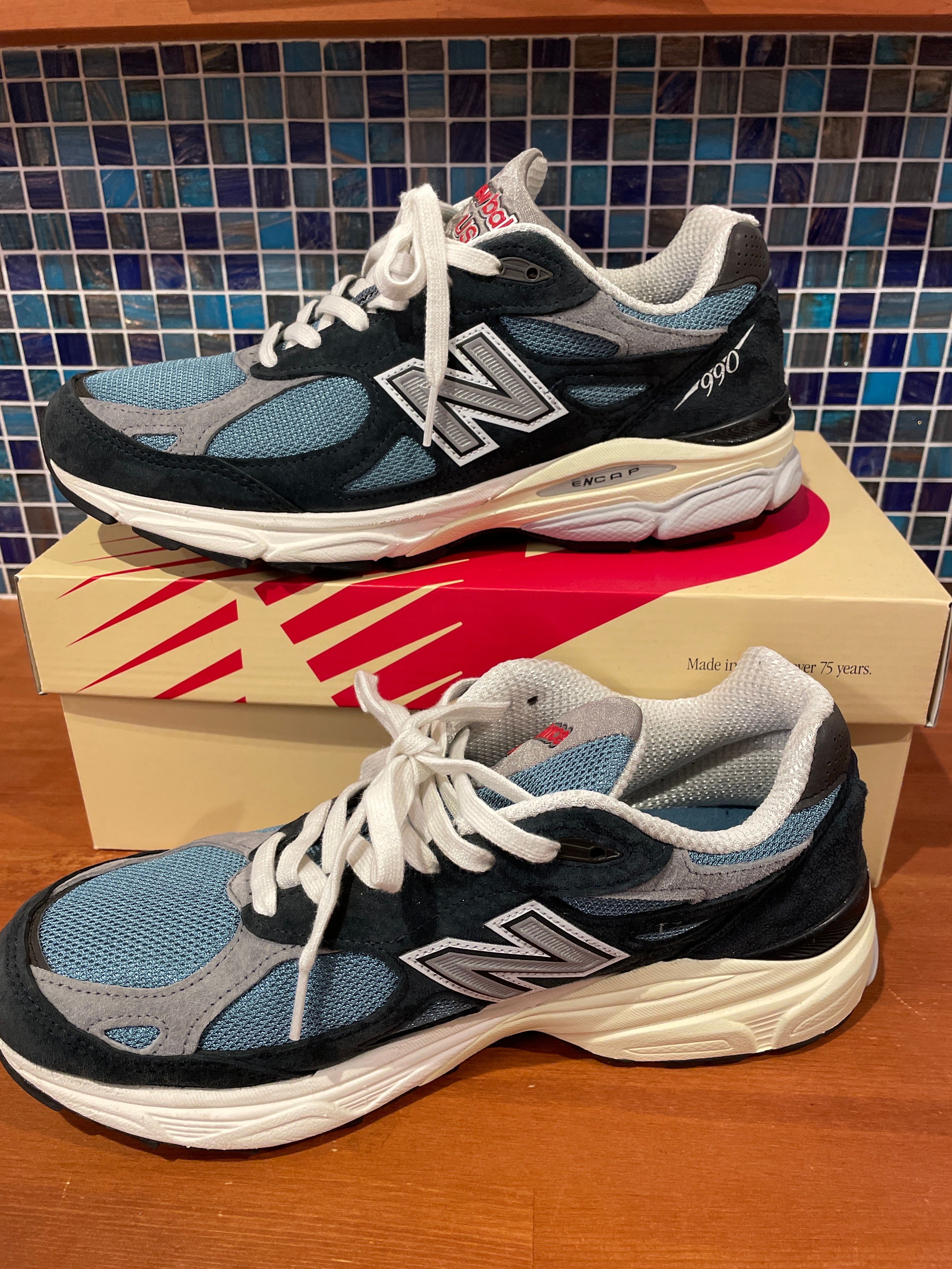 New Balance 990V3 "Navy/Castlerock"