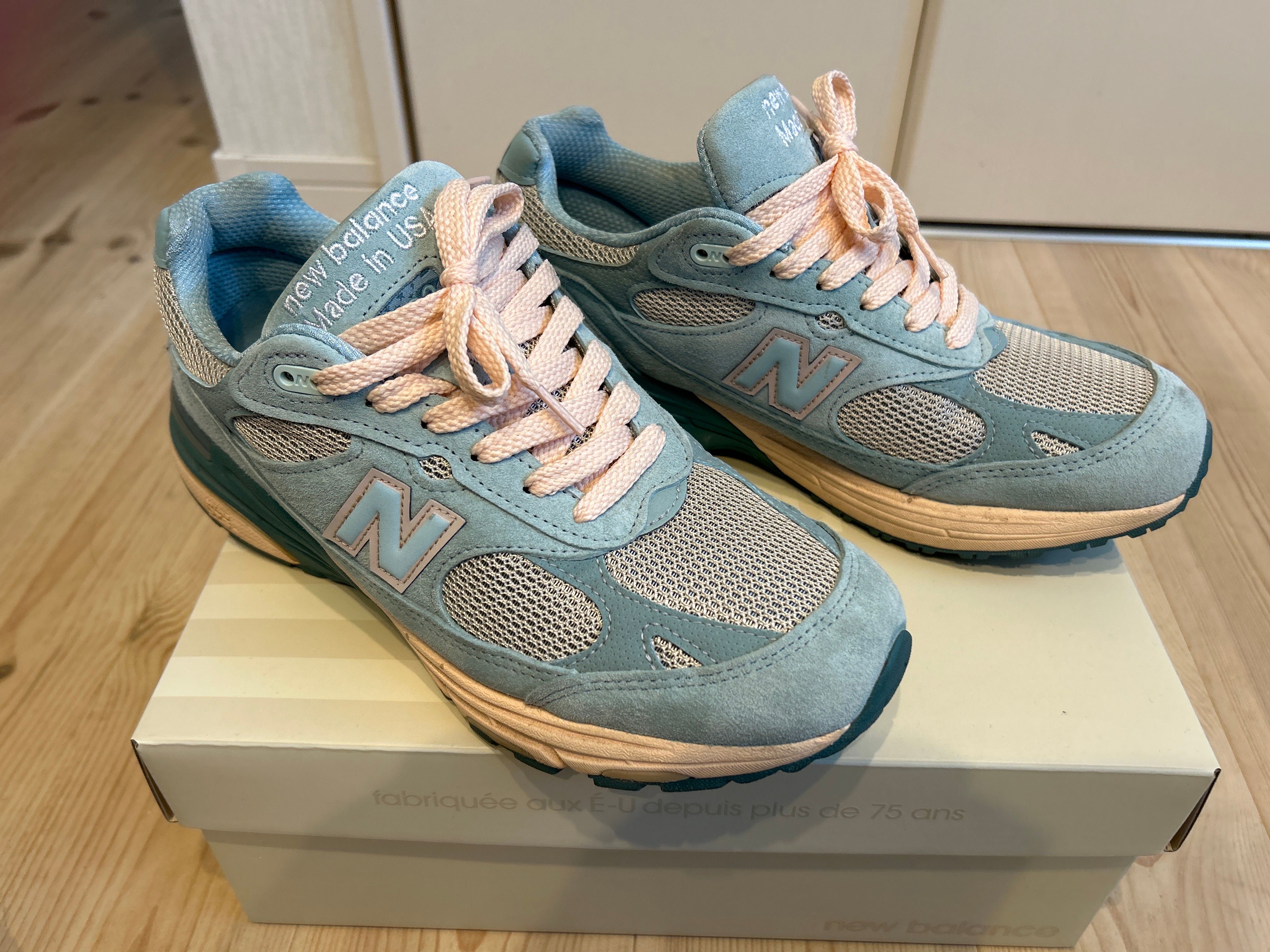 Joe Freshgoods × New Balance 993 Performance Art "Arctic Blue"