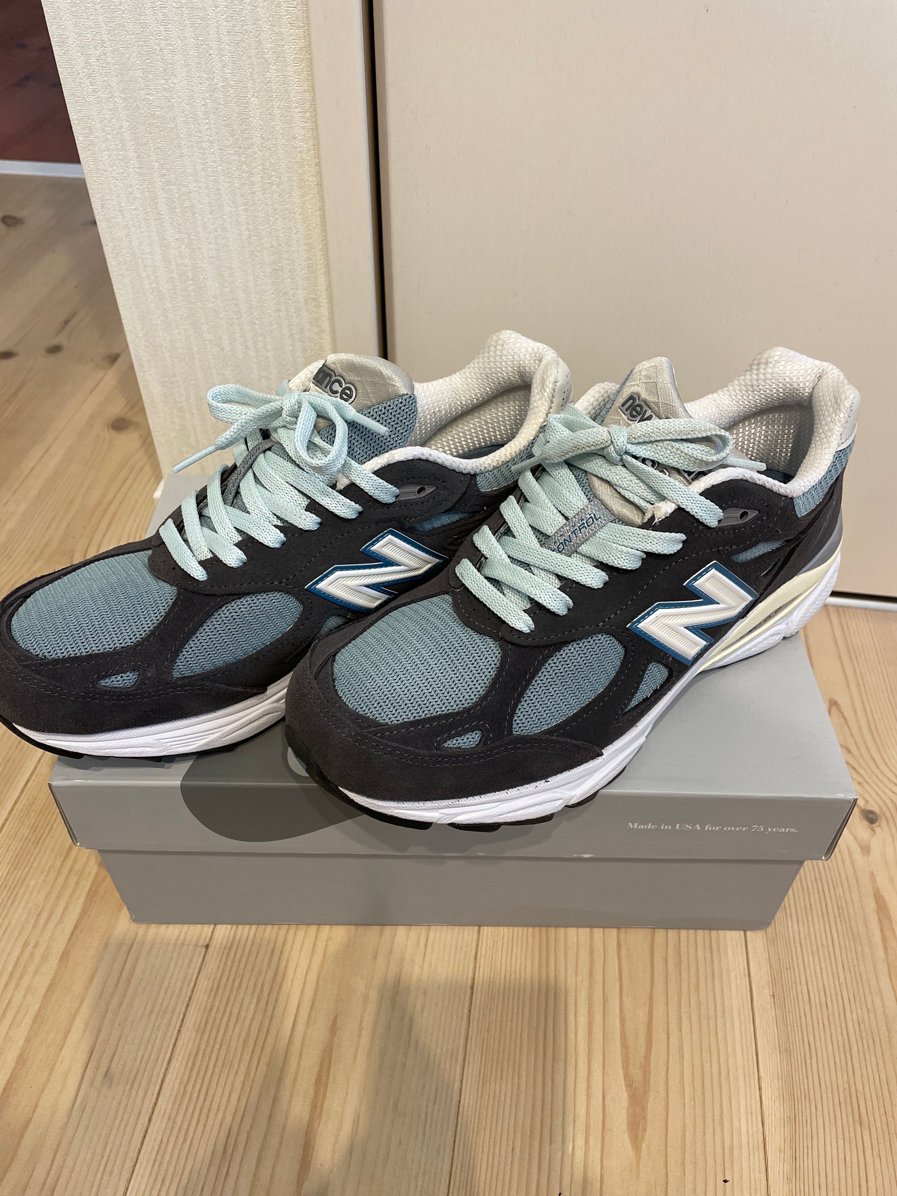 KITH × New Balance 990V3 "Steel Blue"