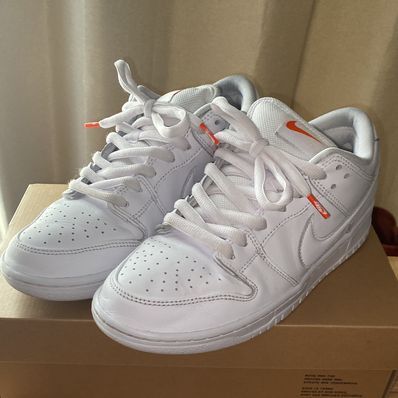 Nike SB Dunk Low Pro ISO "Triple White"