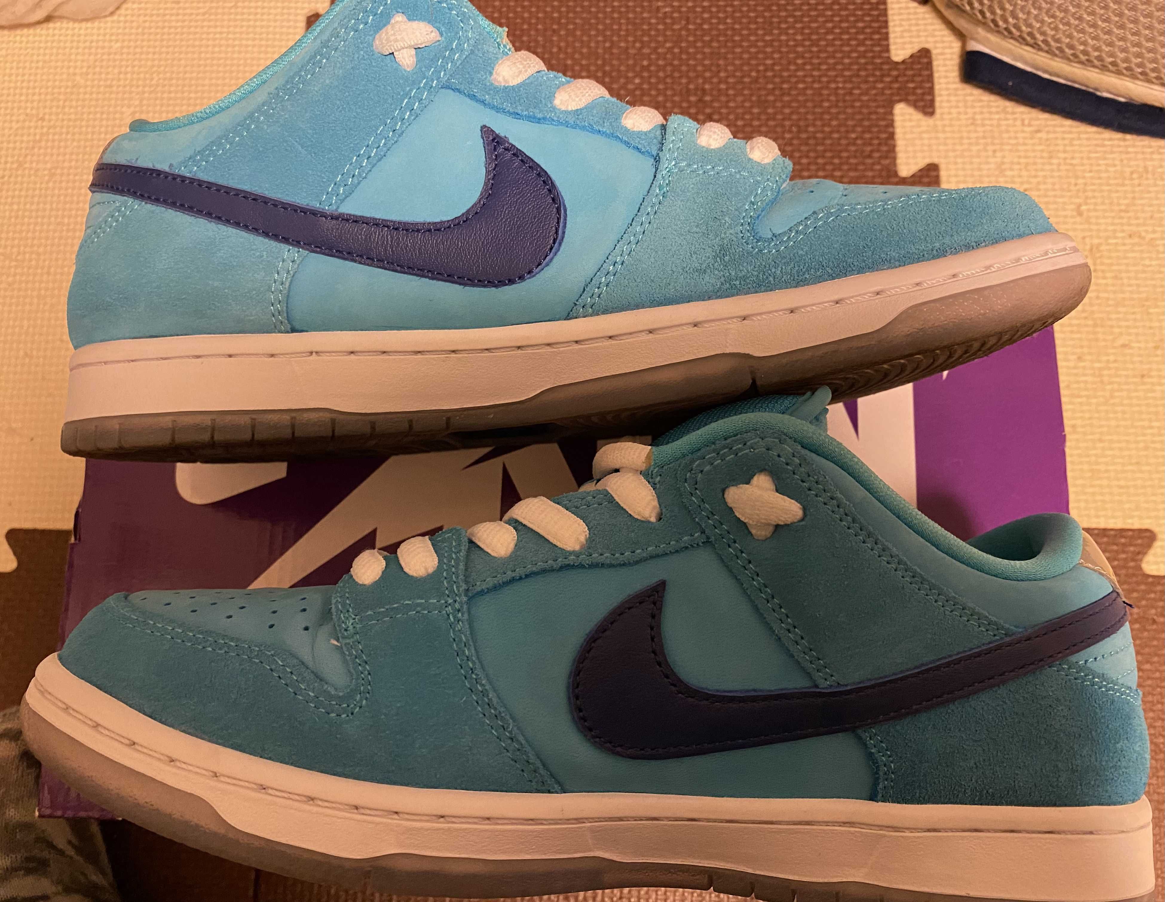 Nike SB Dunk Low Pro "Blue Fury/Deep Royal Blue"