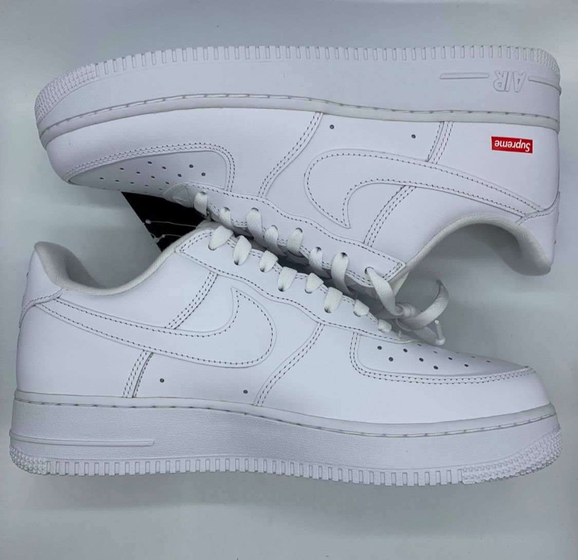 Supreme × Nike Air Force 1 Low "White"