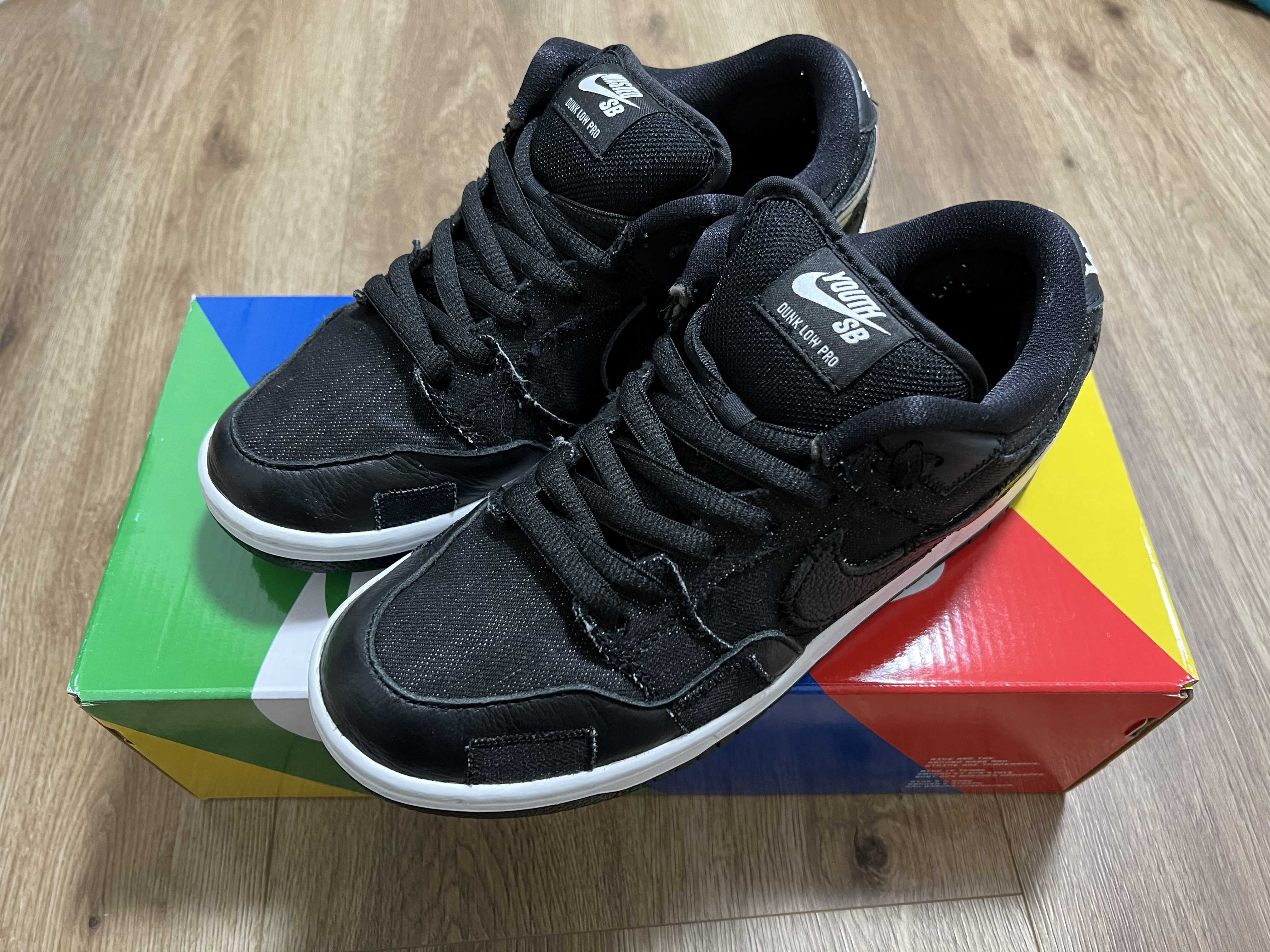 Wasted Youth × Nike SB Dunk Low "Black Denim" / VERDY