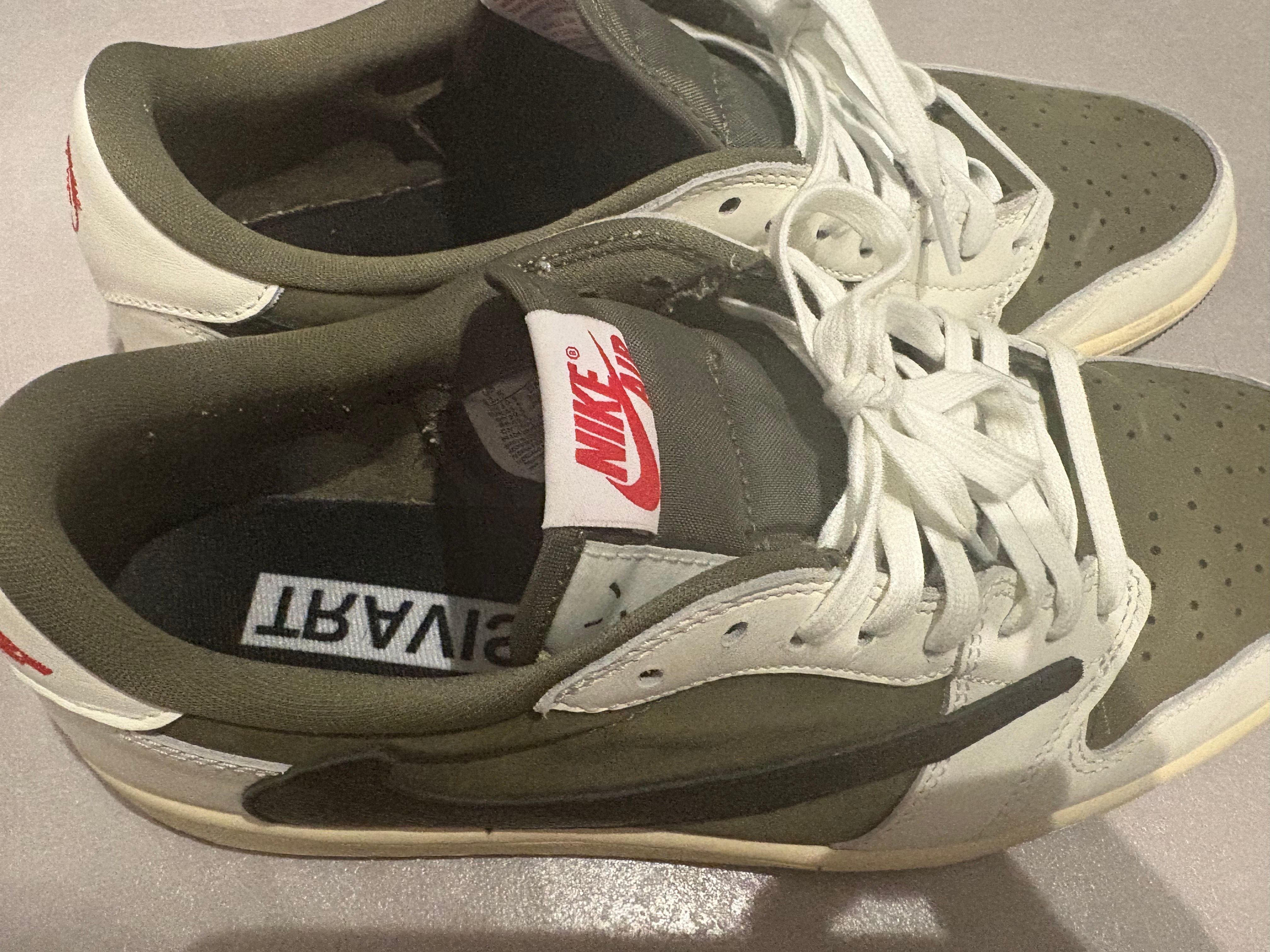 Travis Scott × Nike Air Jordan 1 Low OG SP "Reverse Olive"