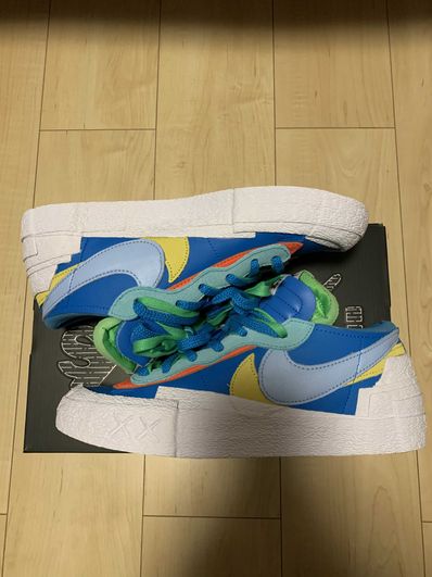 KAWS × sacai × Nike Blazer Low "Neptune Blue"