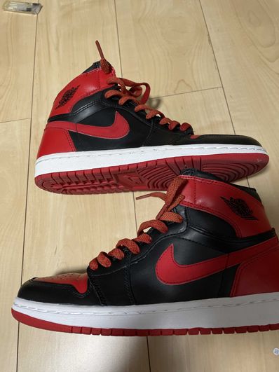 Nike Air Jordan 1 Retro High "Black Varsity Red/Bred"(2001)
