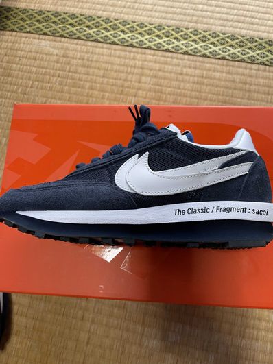 Fragment × sacai × Nike LD Waffle "Blackended Blue"