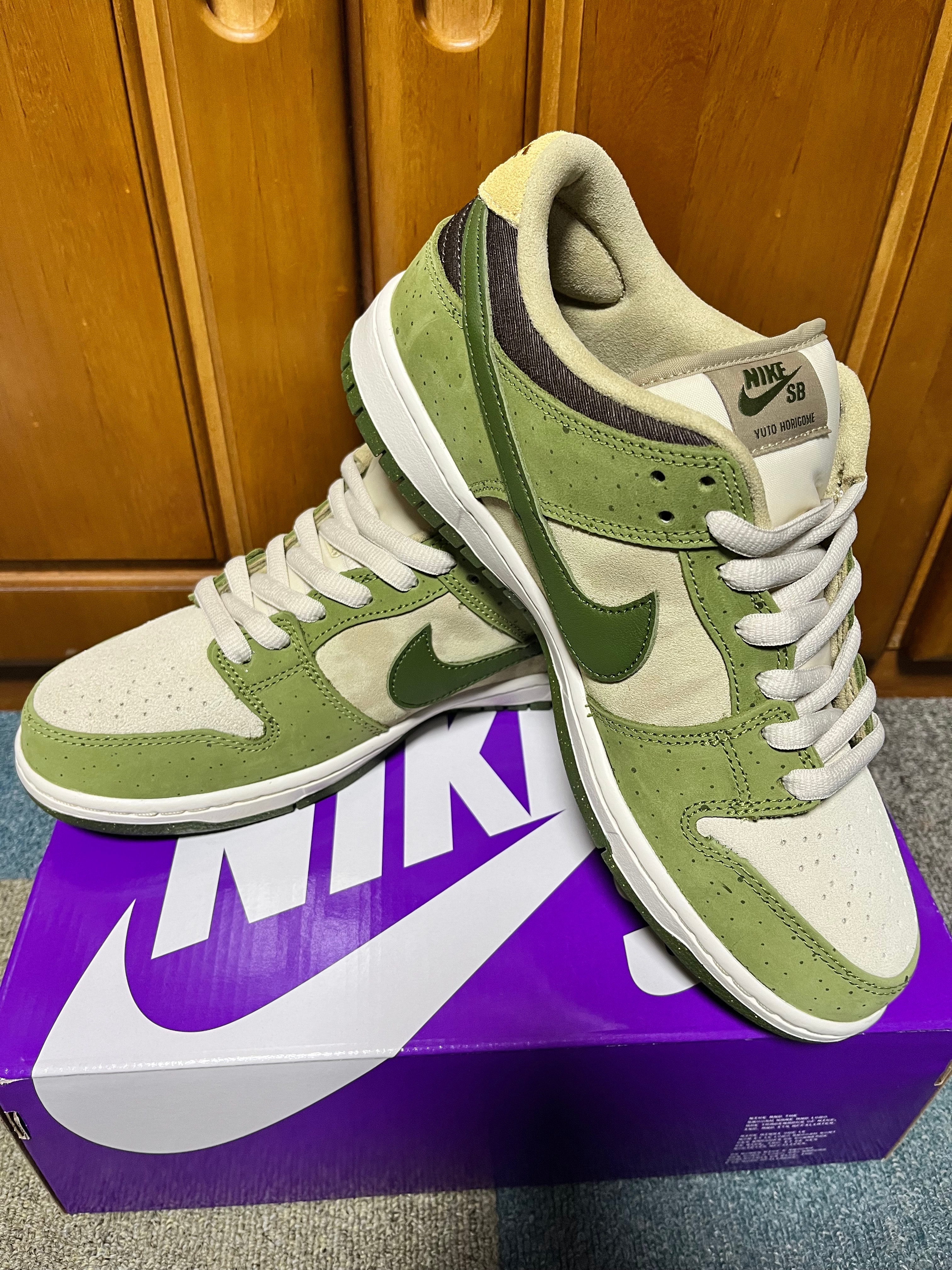 Yuto Horigome × Nike SB Dunk Low "Matcha"
