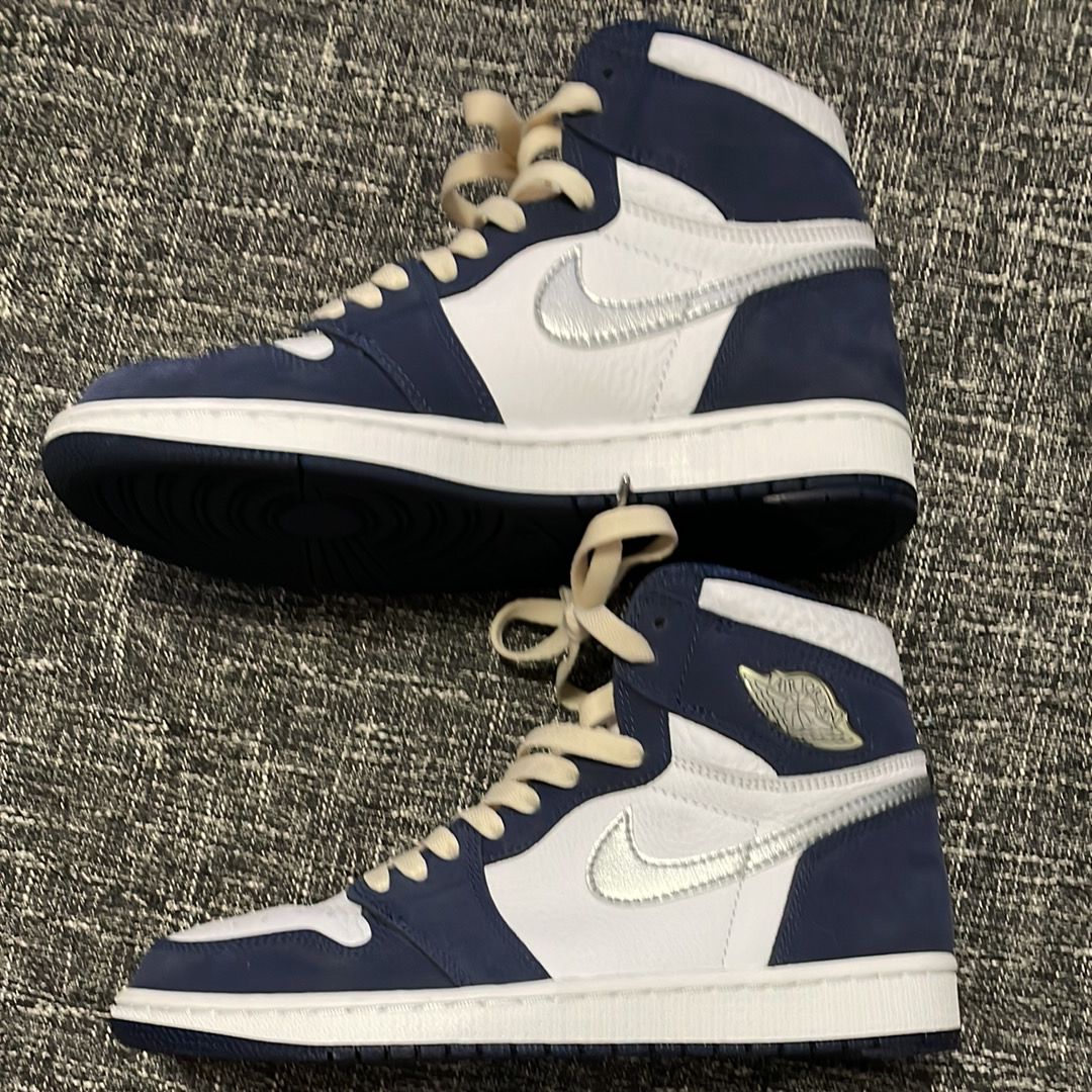 Nike Air Jordan 1 High OG CO.JP "White/Midnight Navy" (2020)(ブリーフケースなし)