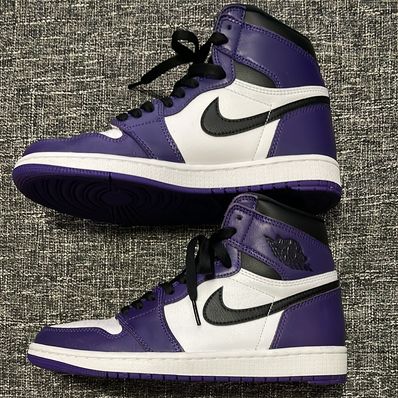 Nike Air Jordan 1 Retro High OG "Court Purple White/Black" (2020)
