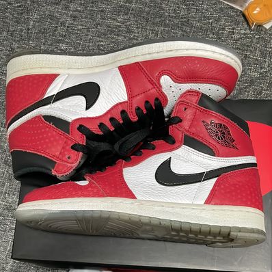 Spiderman × Nike Air Jordan 1 Origin Story "Gym Red/White/Photo Blue/Black"