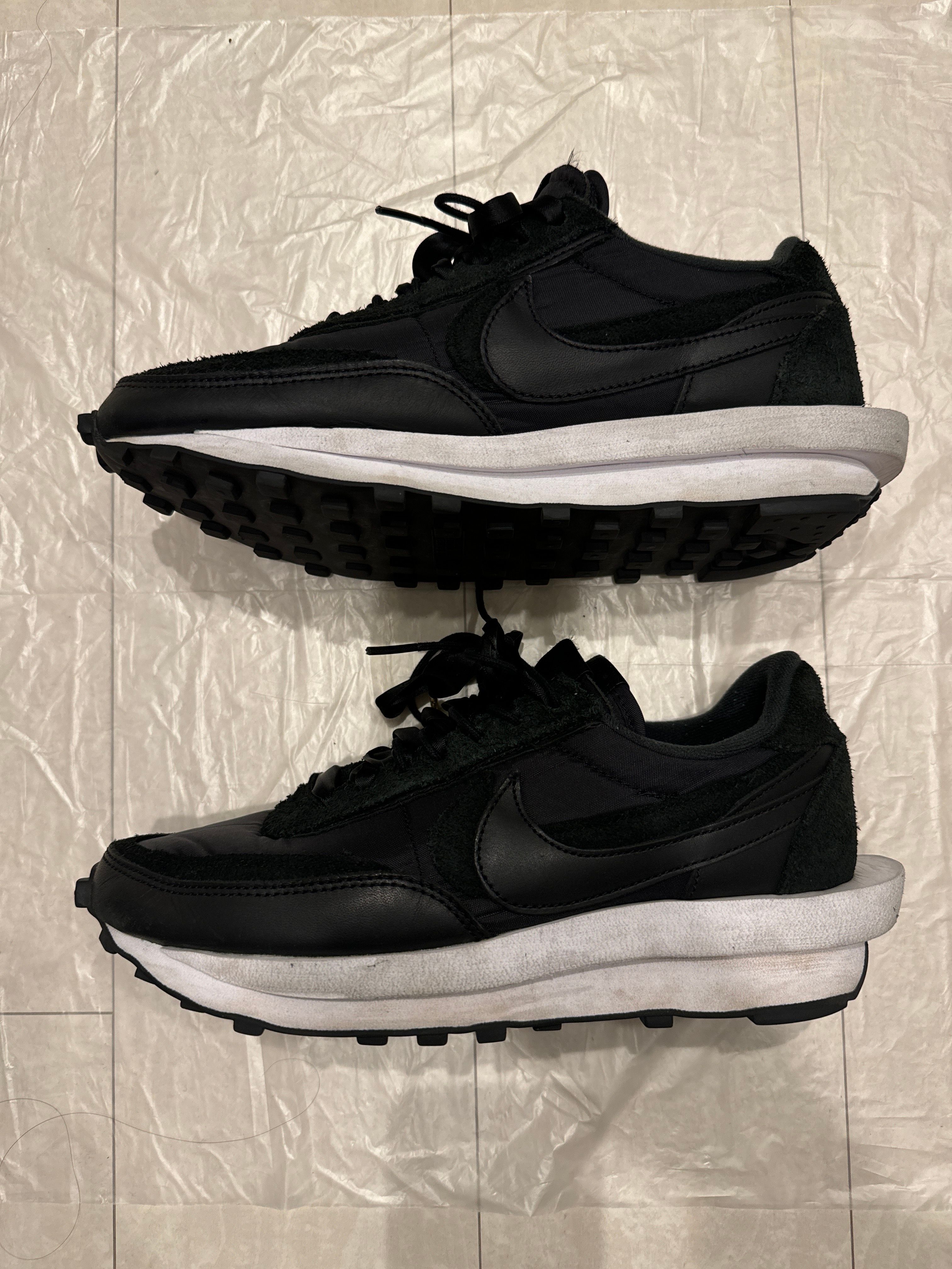 sacai × Nike LDV Waffle "Triple Black"