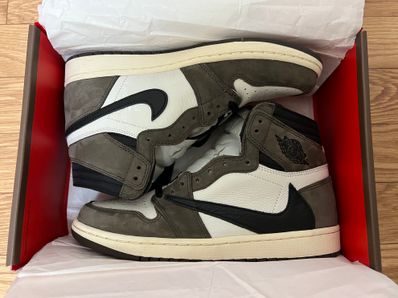 Travis Scott × Nike Air Jordan 1 Retro High OG TS SP "Sail/Dark Mocha"