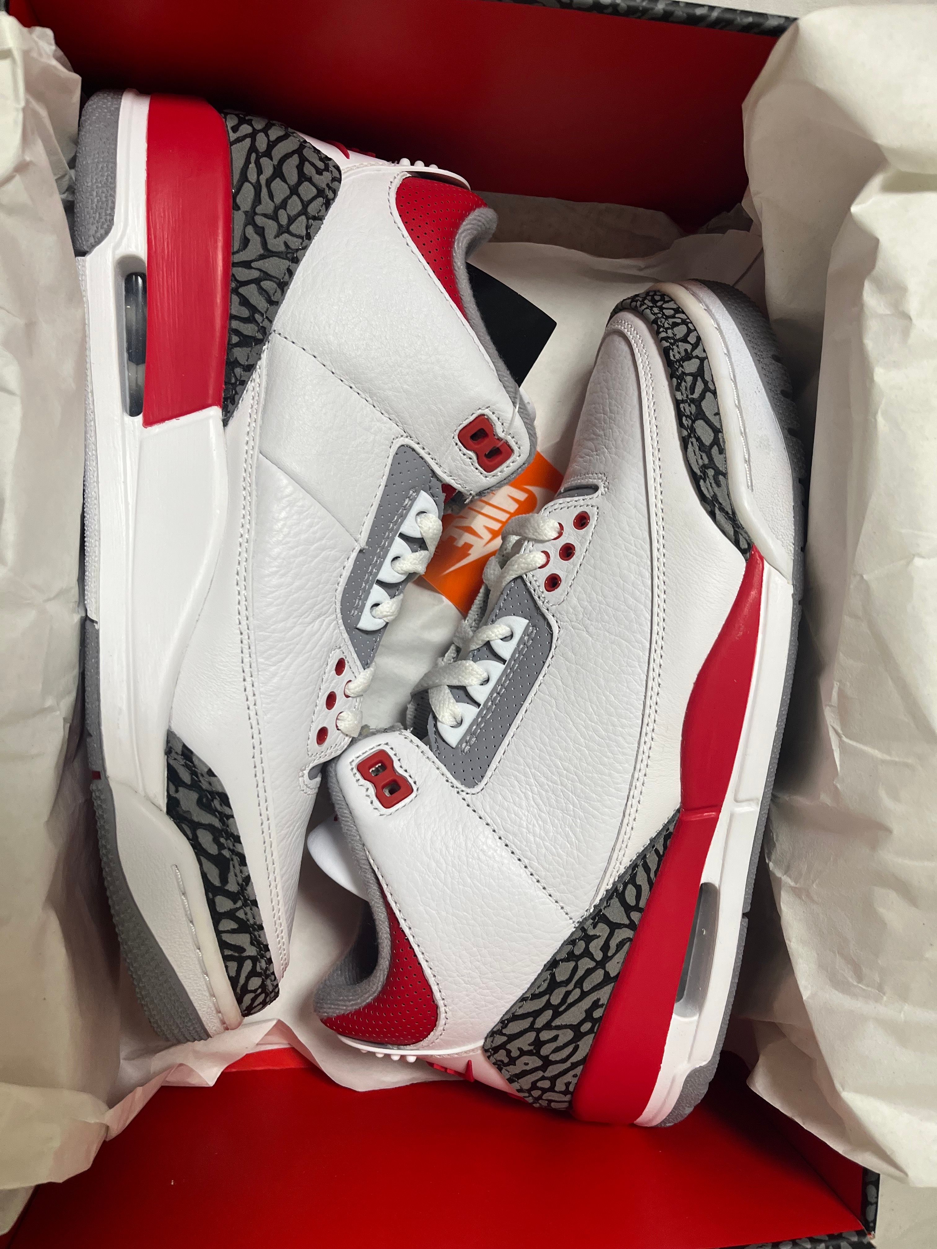 Nike Air Jordan 3 Retro OG "Fire Red" (2022)