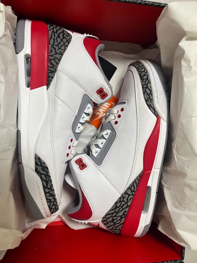 Nike Air Jordan 3 Retro OG "Fire Red" (2022)