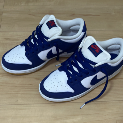 Nike SB Dunk Low "Los Angeles Dodgers/Deep Royal Blue"
