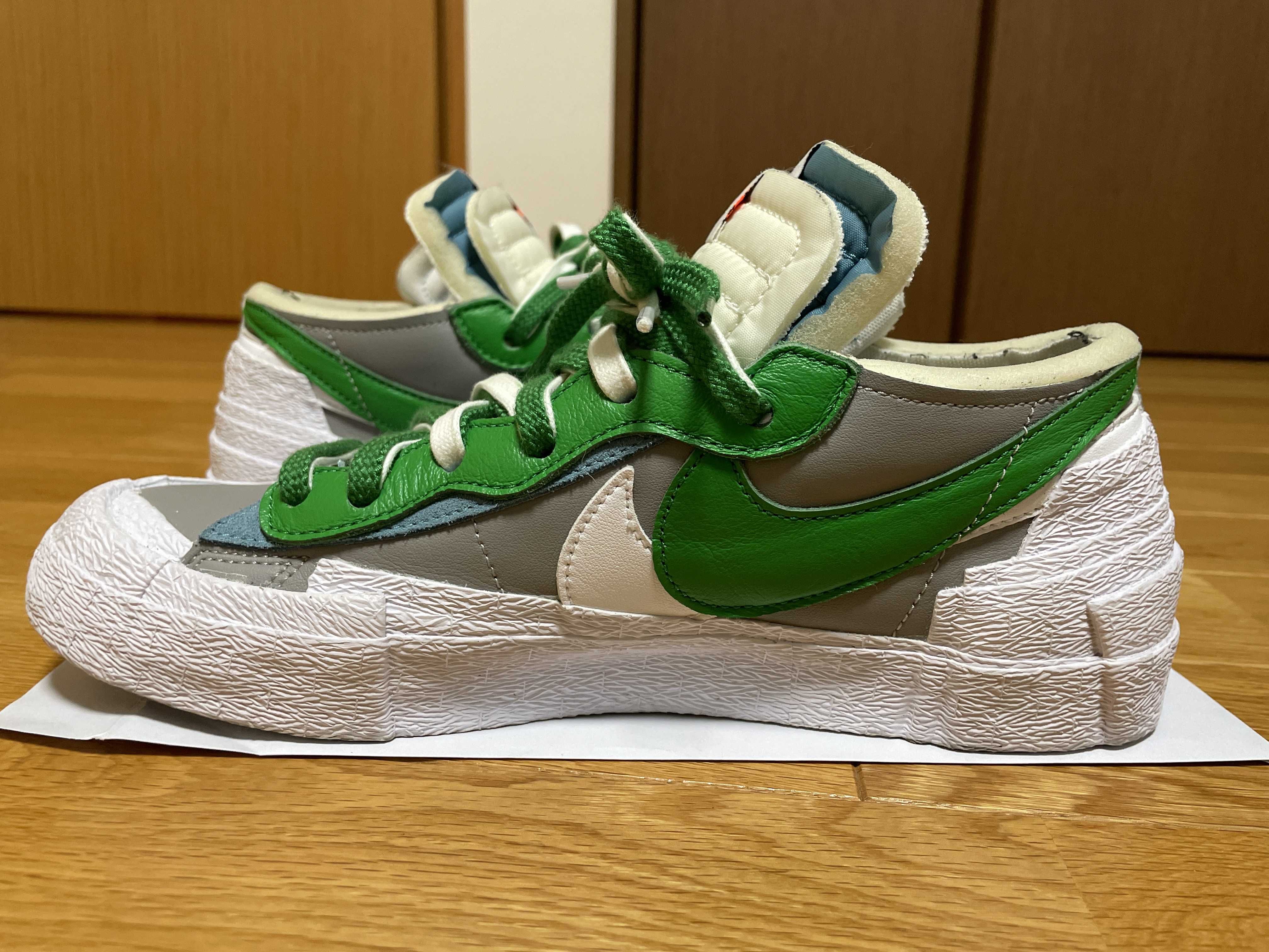 sacai × Nike Blazer Low "Classic Green"